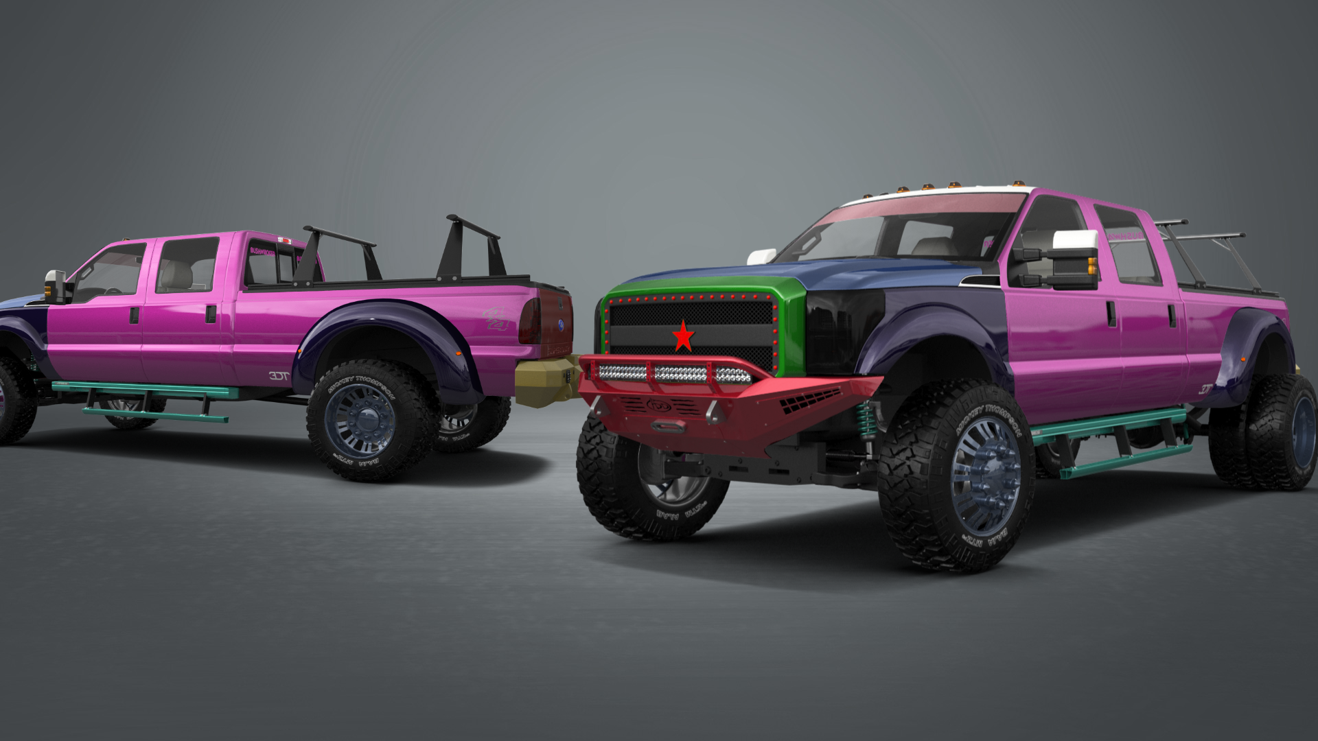 Ford F-350 DRW 4 Door pickup truck 2013 tuning