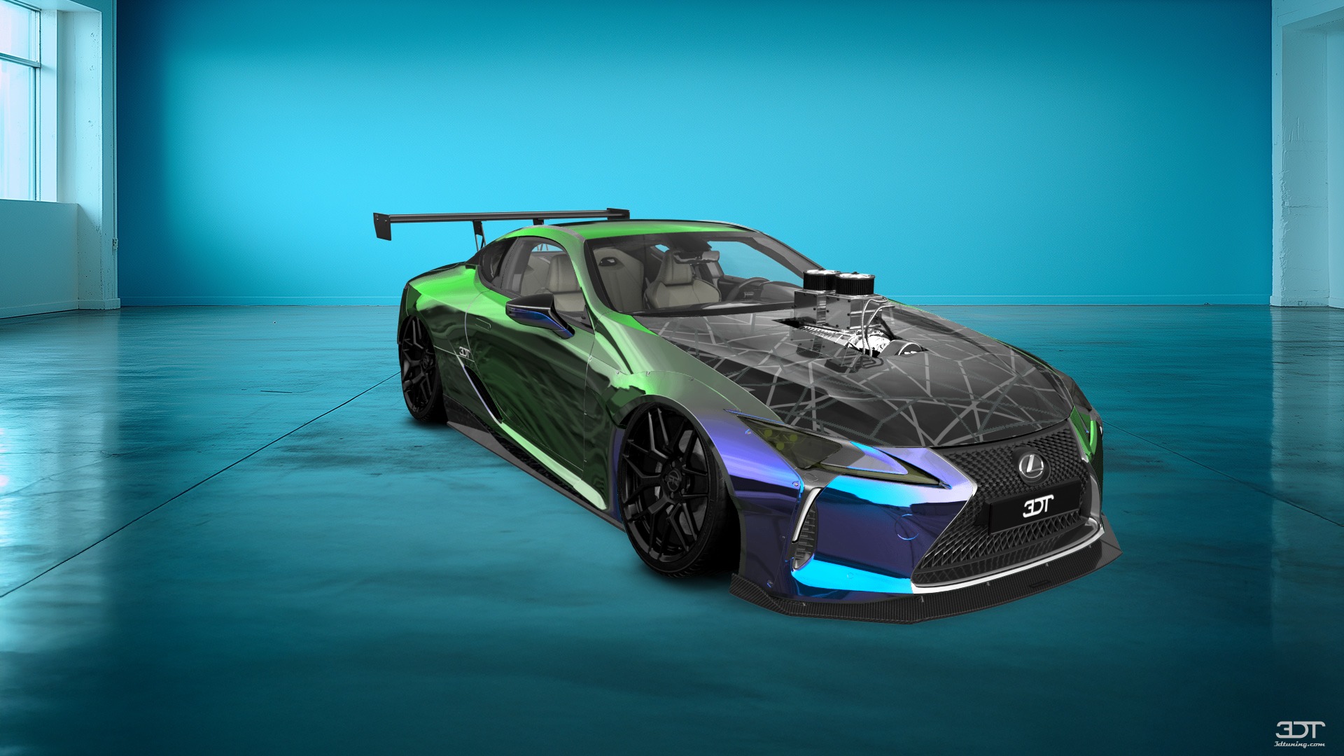 Lexus LC500 2 door fastback coupe 2017 tuning