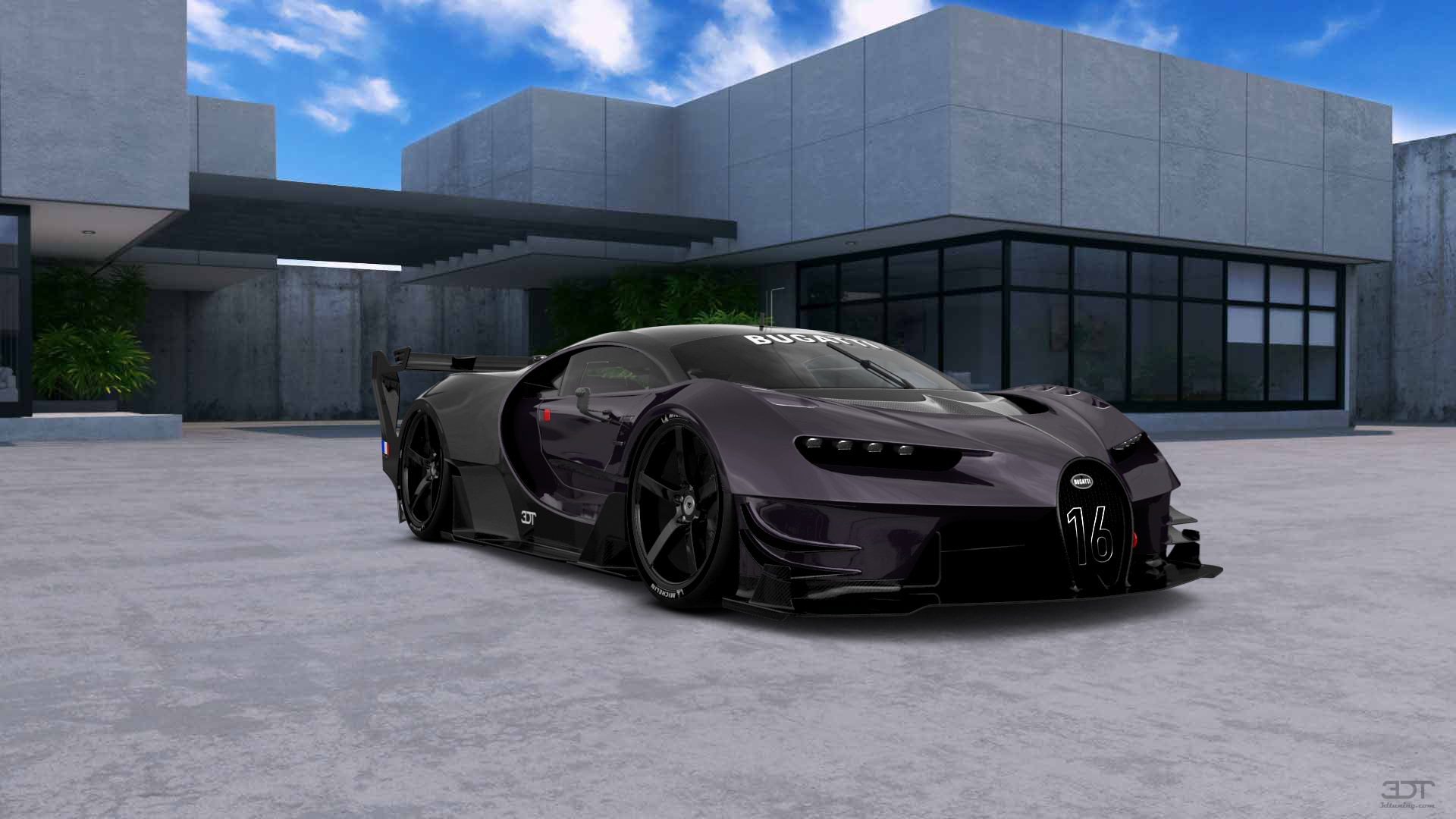 Bugatti Vision GT Supercar 2015 tuning