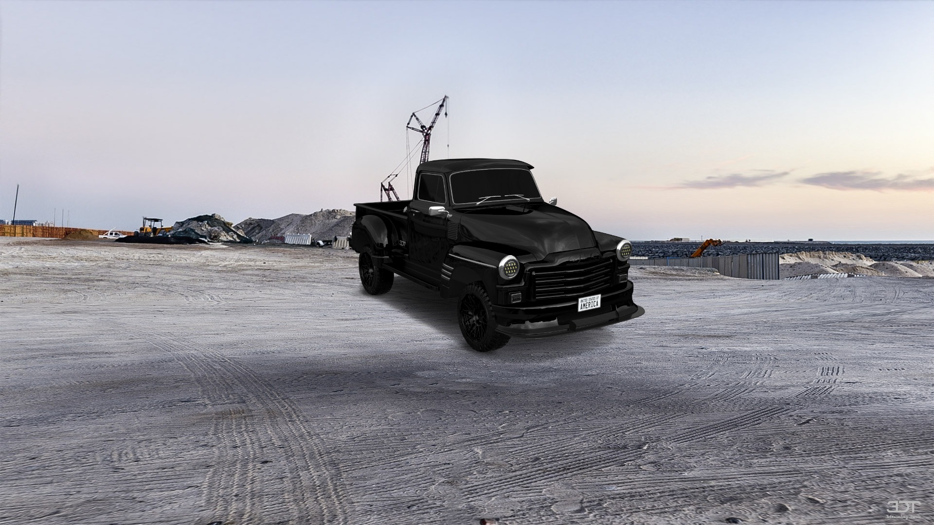 GMC 100 Stepside 2 Door pickup truck 1954