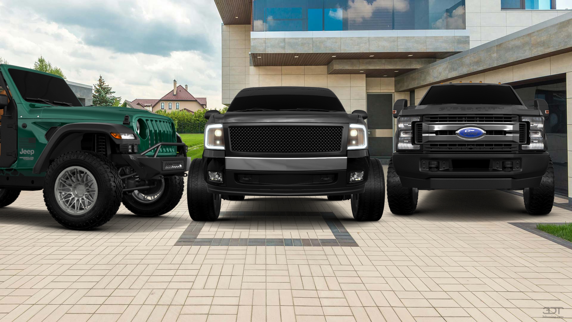 Chevrolet Silverado 1500 Crew Cab 4 Door pickup truck 2007 tuning