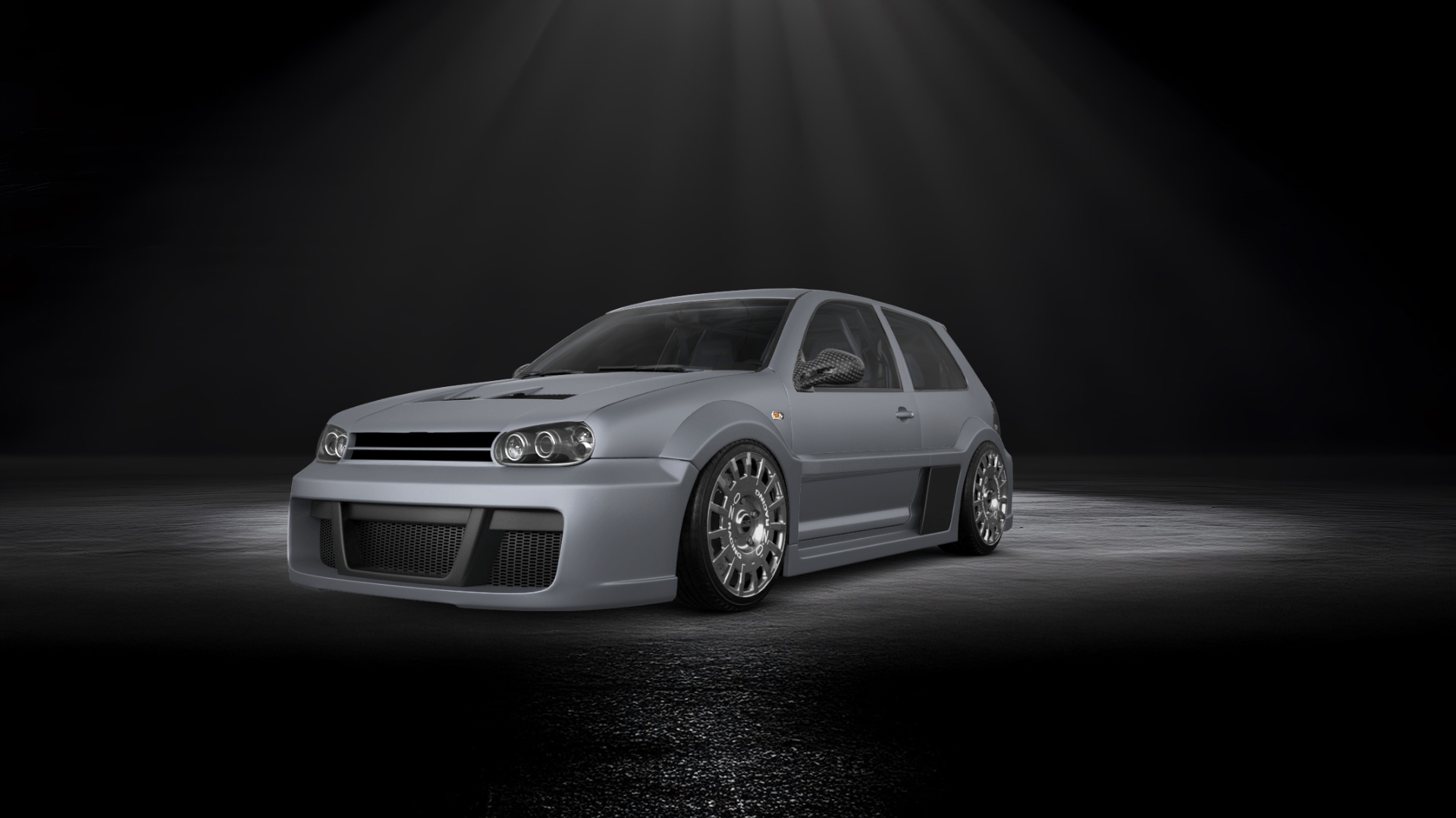 Volkswagen Golf 4 (mk4) 3 Door Hatchback 1997 tuning