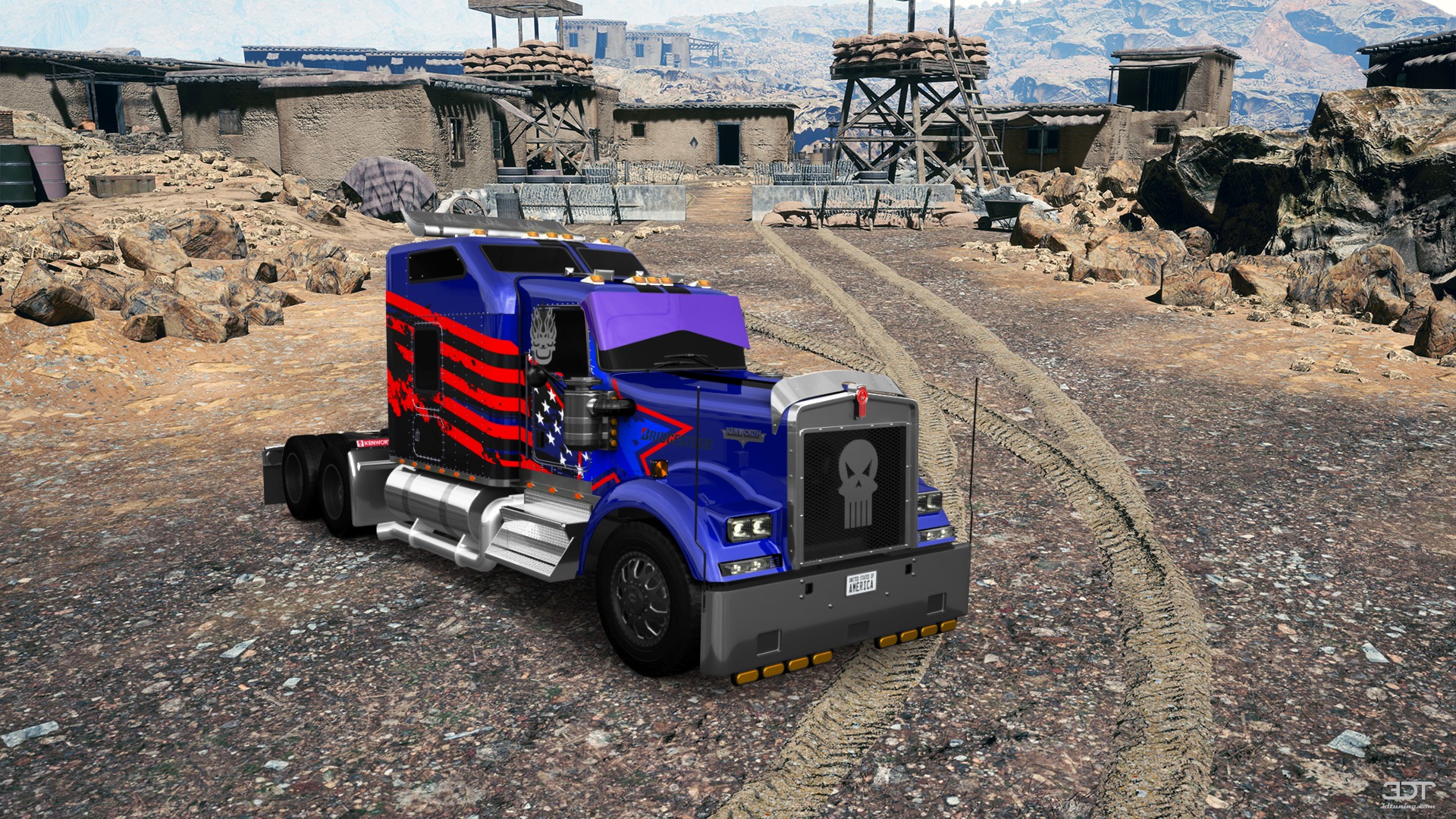 Kenworth W900 Sleeper Cab Truck 2015