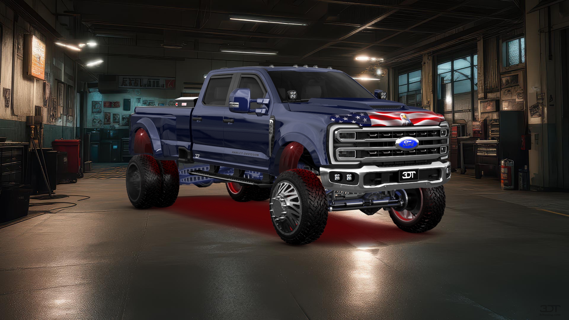 Ford F-350 DRW Crew Cab 4 Door pickup truck 2023 tuning