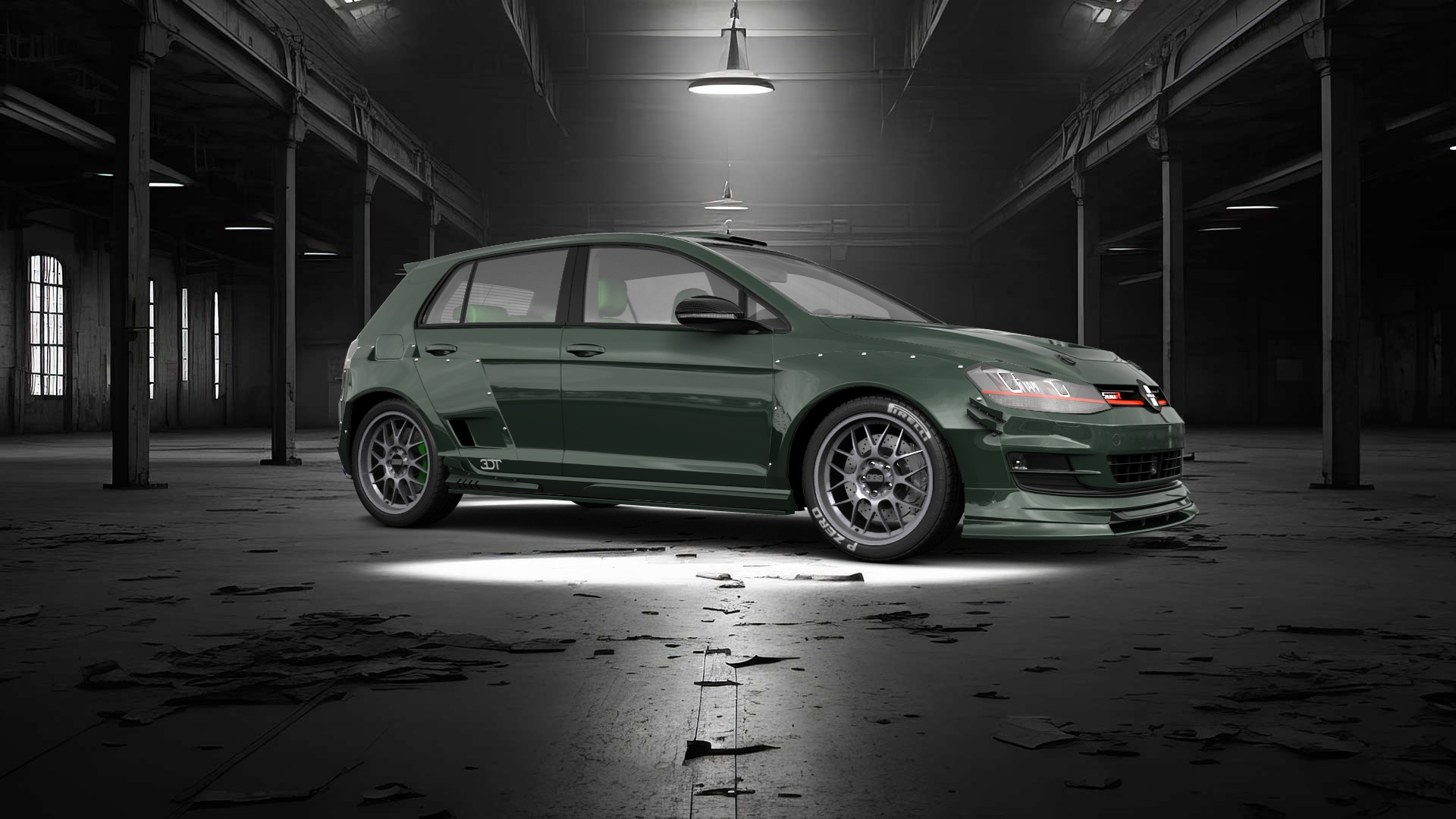 Volkswagen Golf 7 5 Door Hatchback 2013 tuning