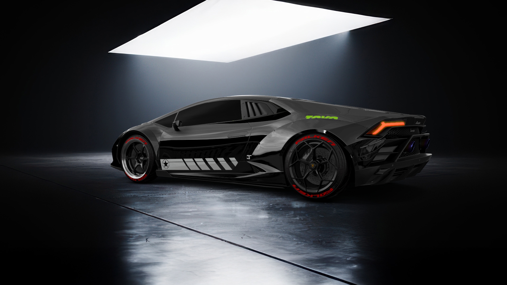 Lamborghini Huracan 2 Door Coupe 2014 tuning