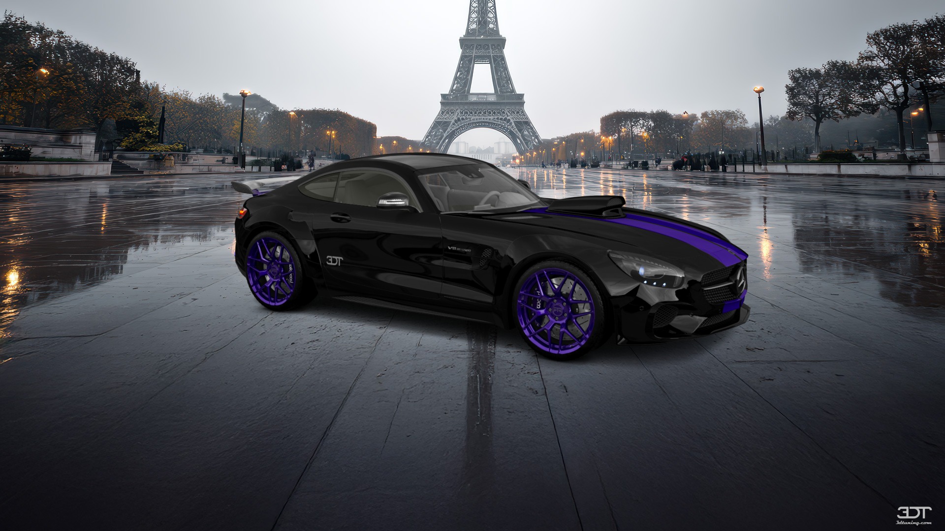Mercedes AMG GT 2 door fastback coupe 2015 tuning