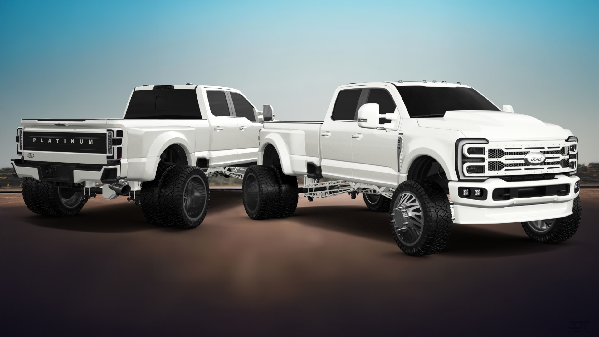 Ford F-350 DRW Crew Cab 4 Door pickup truck 2023 tuning