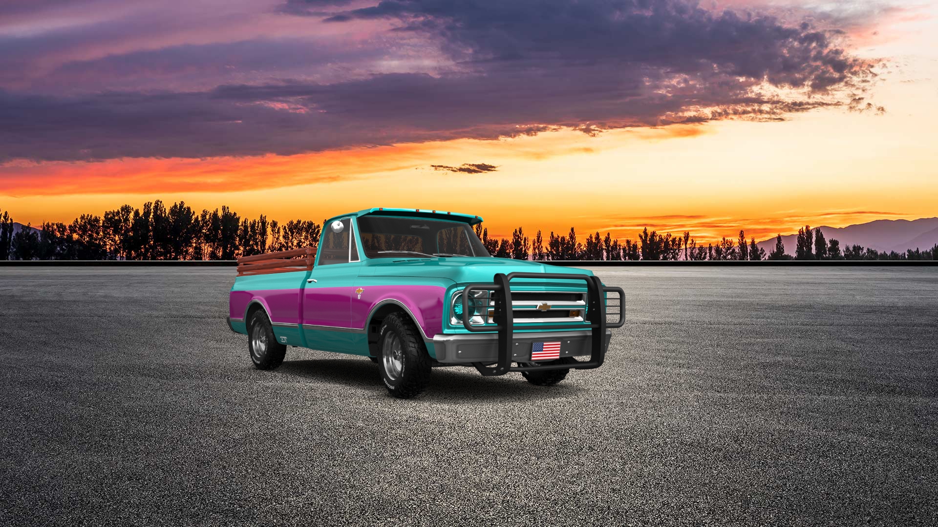 Chevrolet C-10 Cheyenne 2 Door pickup truck 1967