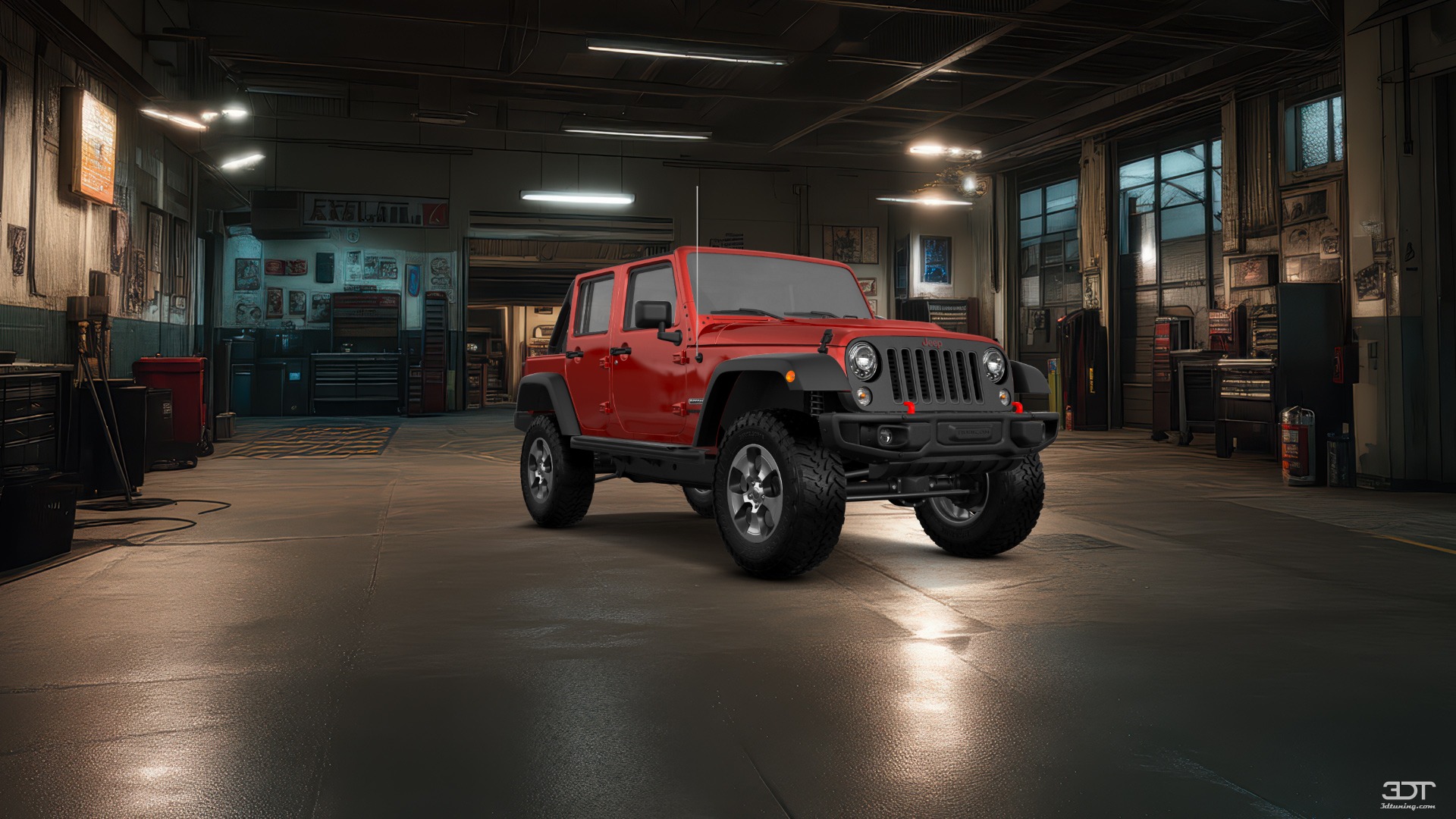 Jeep Wrangler Unlimited JK Rubicon Recon 4 Door SUV 2017 tuning