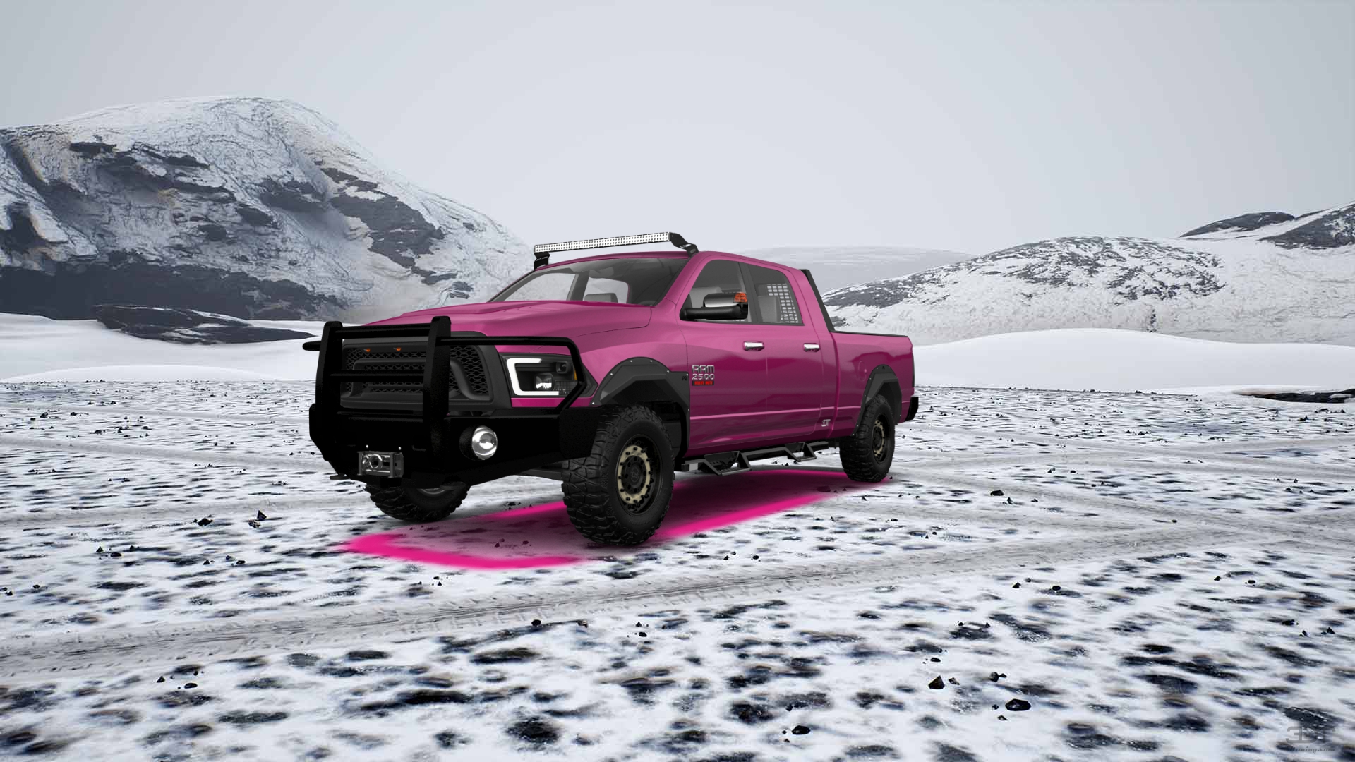 Dodge Ram 2500 Mega Cab 6.4 ft box 4 Door pickup truck 2010