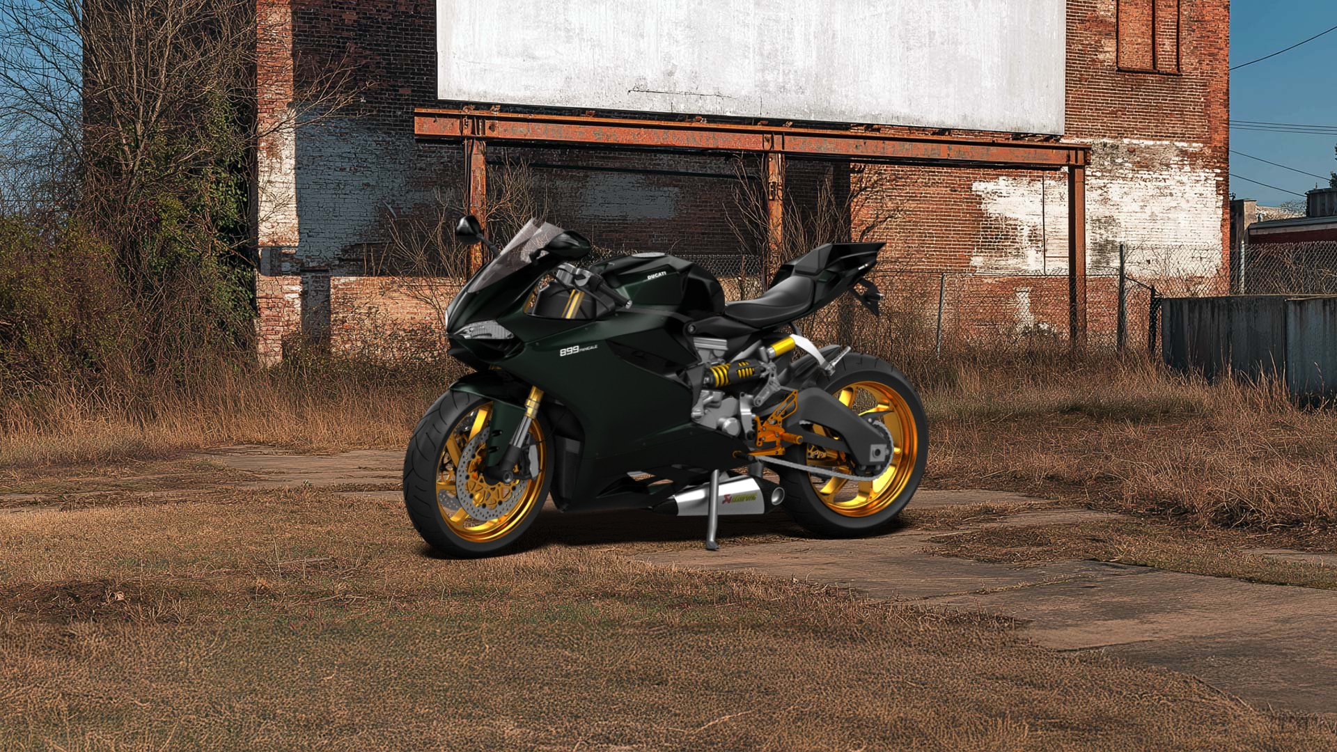 Ducati 899 Panigale Sport Bike 2015 tuning