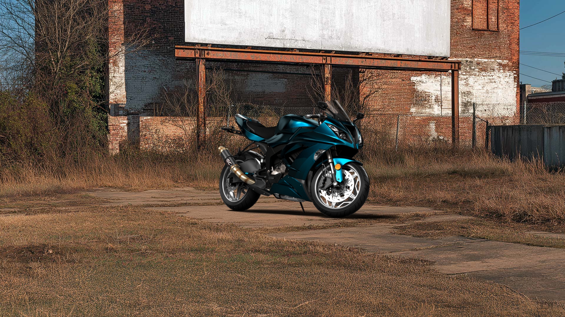 Kawasaki Ninja ZX 6R Sport Bike 2015 tuning