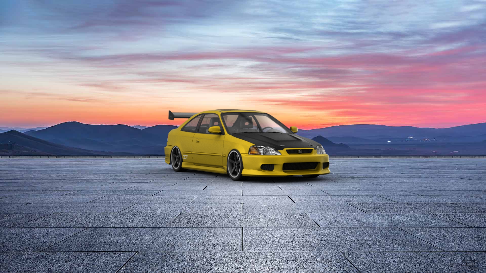 Honda Civic Si Coupe 1999 Images