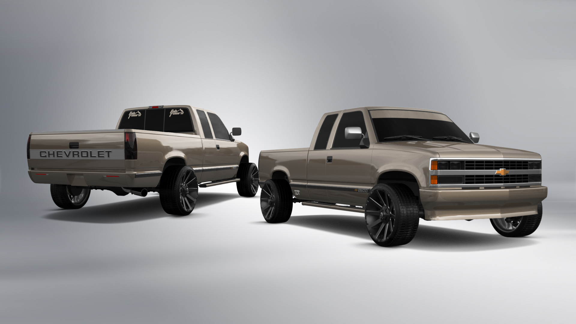 Chevrolet K2500 Extended Cab Pickup 1989 tuning