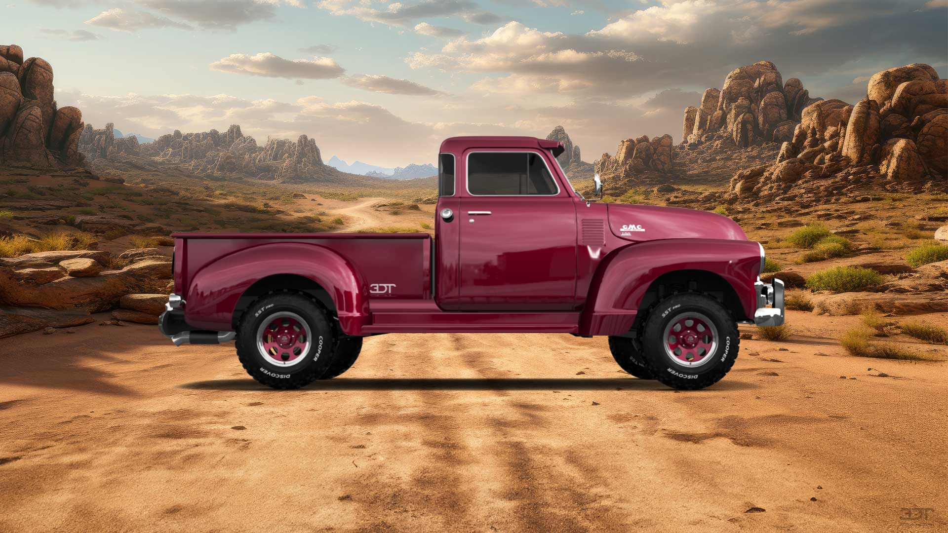GMC 100 Stepside 2 Door pickup truck 1954