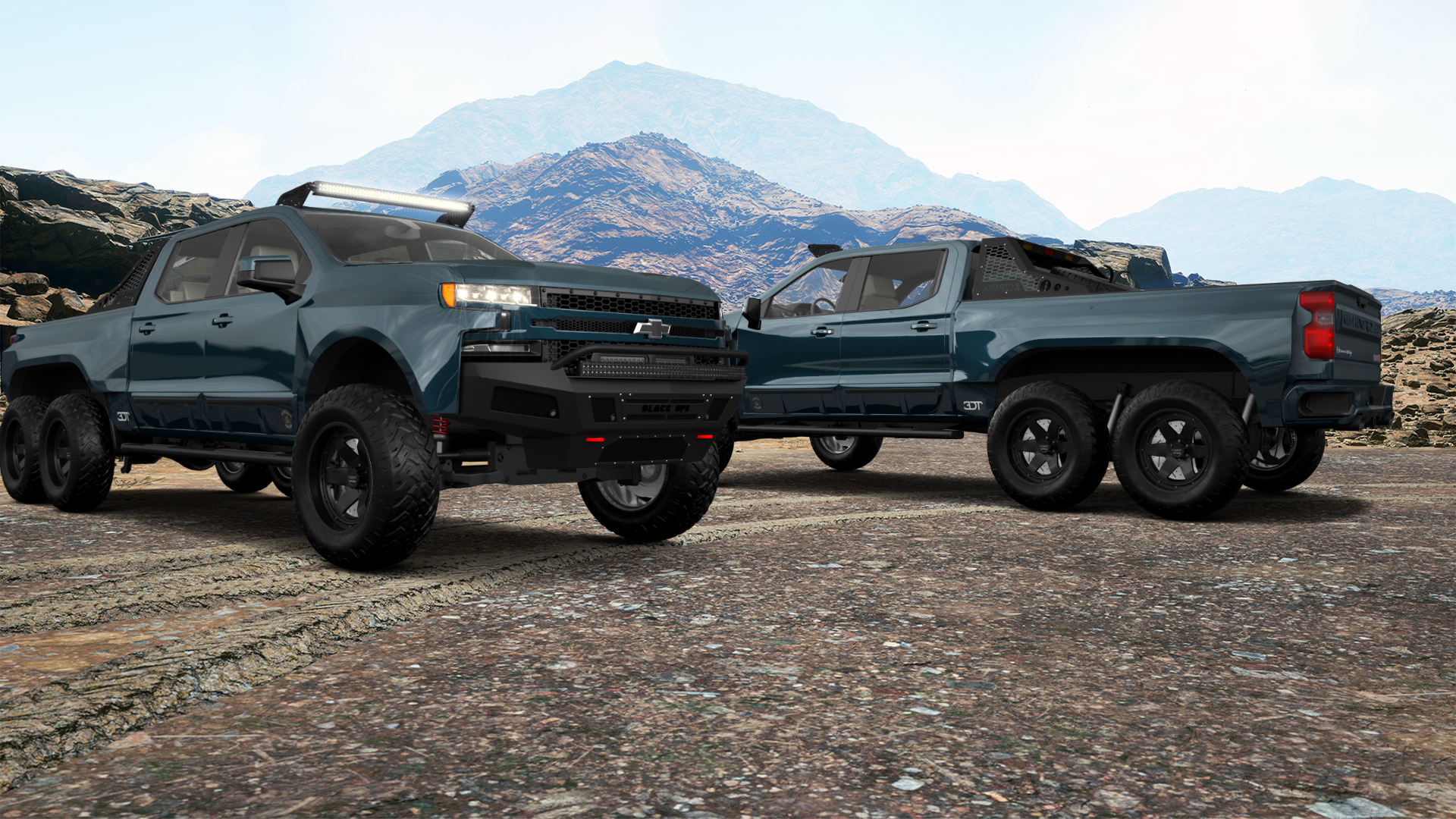 Chevrolet Silverado Hennessey Goliath 6X6 Truck 2020 tuning