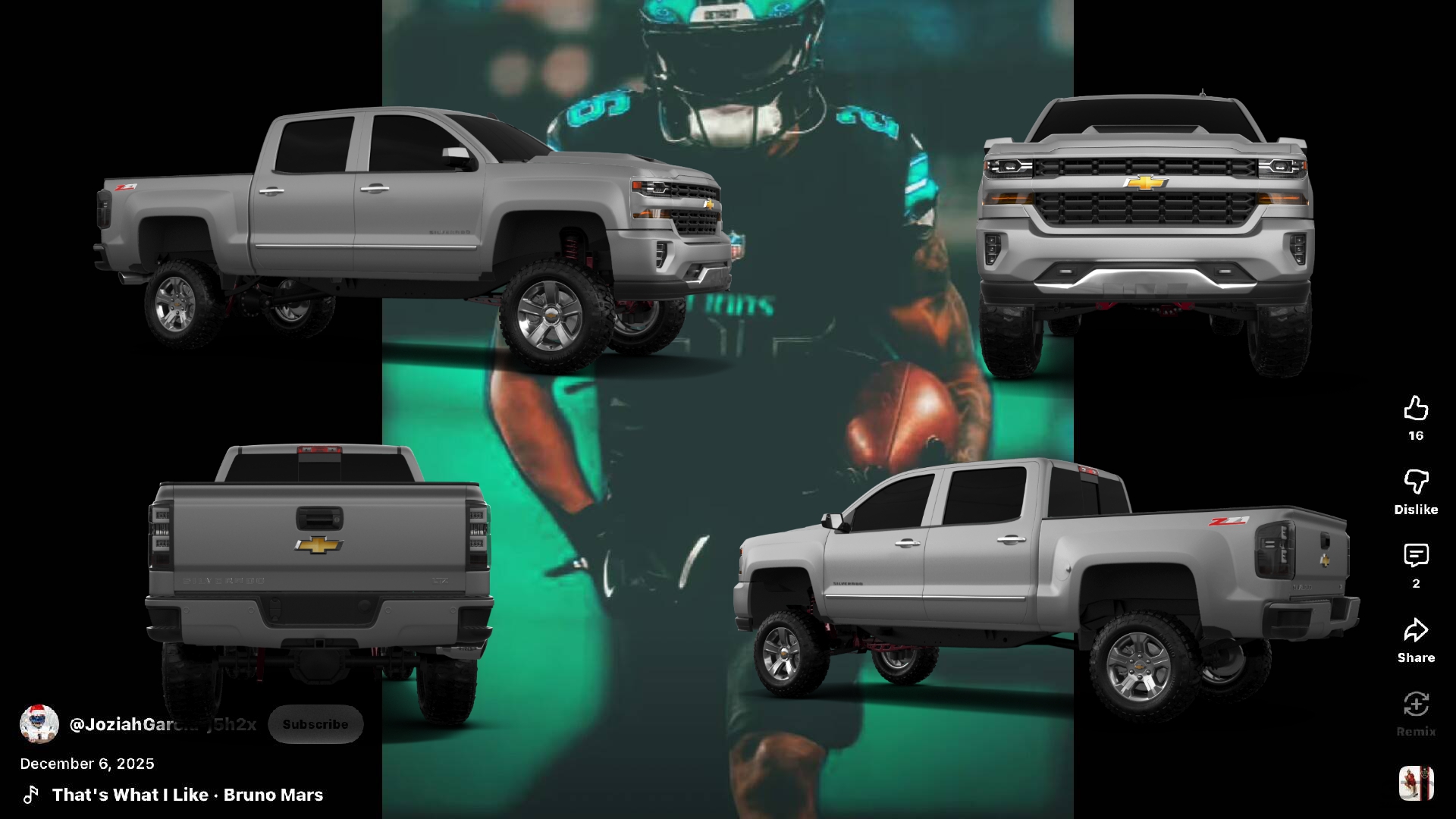 Chevrolet Silverado 1500 4 Door pickup truck 2016 tuning