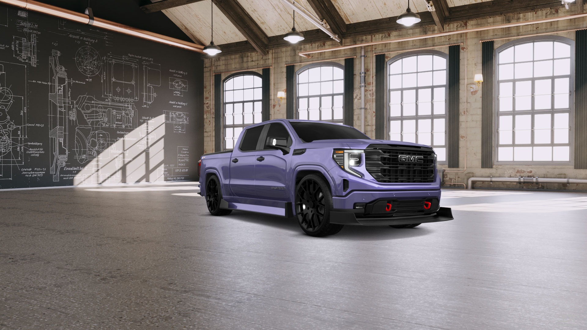 GMC Sierra 1500 Crew Cab 5.8 ft box 4 Door pickup truck 2023