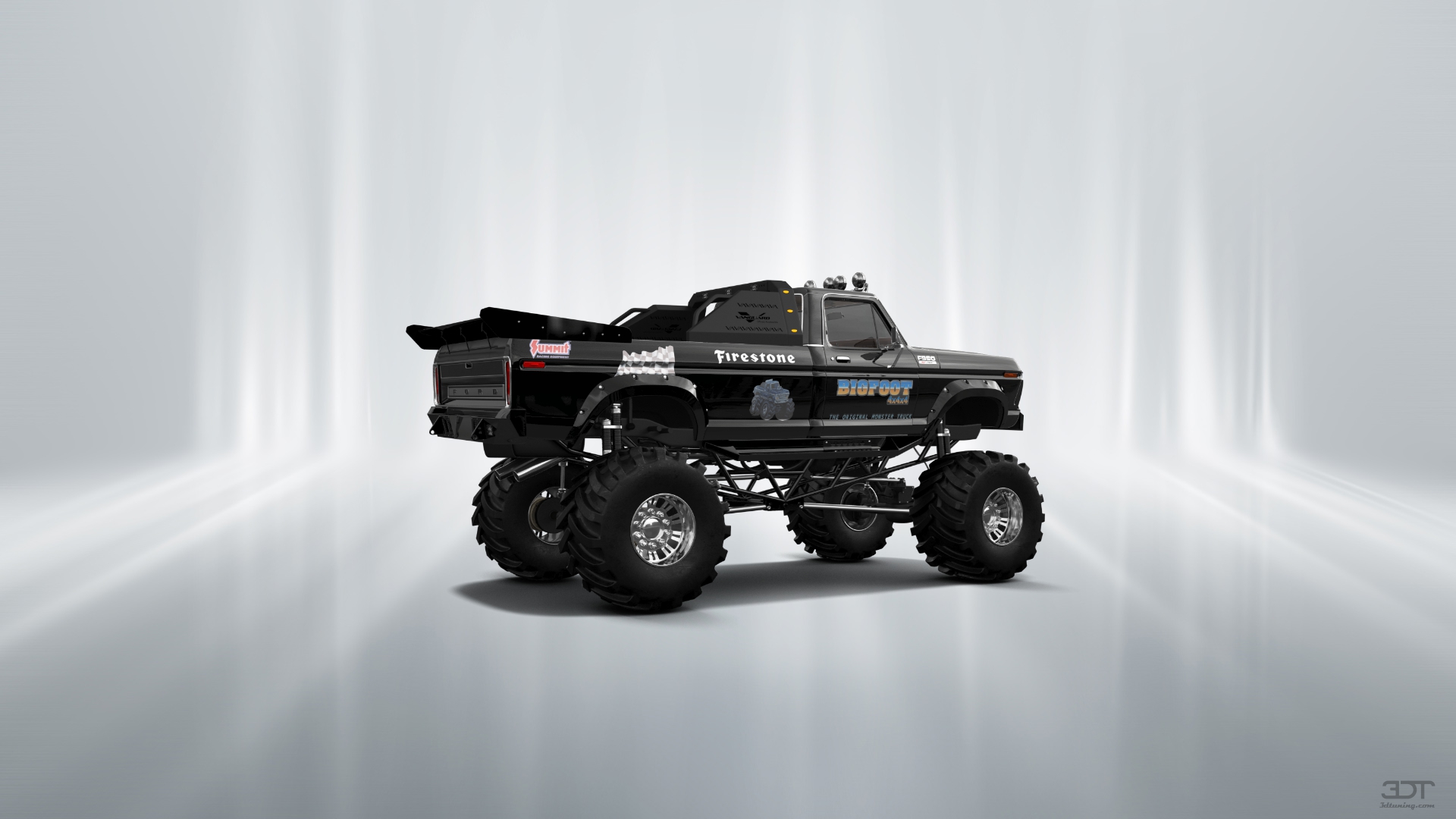 Ford F-350 Dually 2 Door pickup truck 1974 tuning