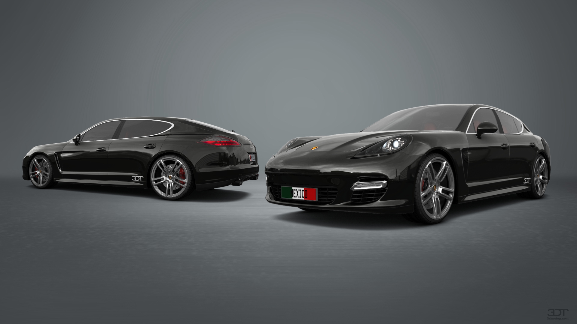 Porsche Panamera 4 door fastback saloon 2011