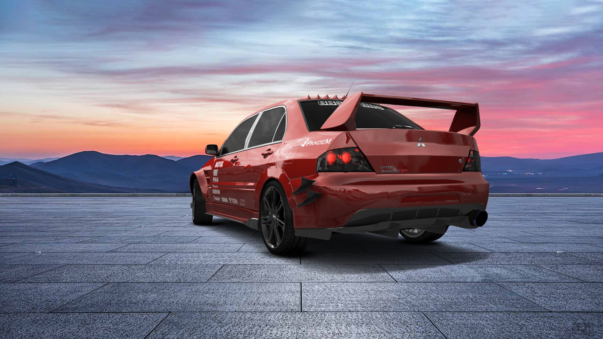 Mitsubishi Lancer Evo IX 4 Door Saloon 2005 Images