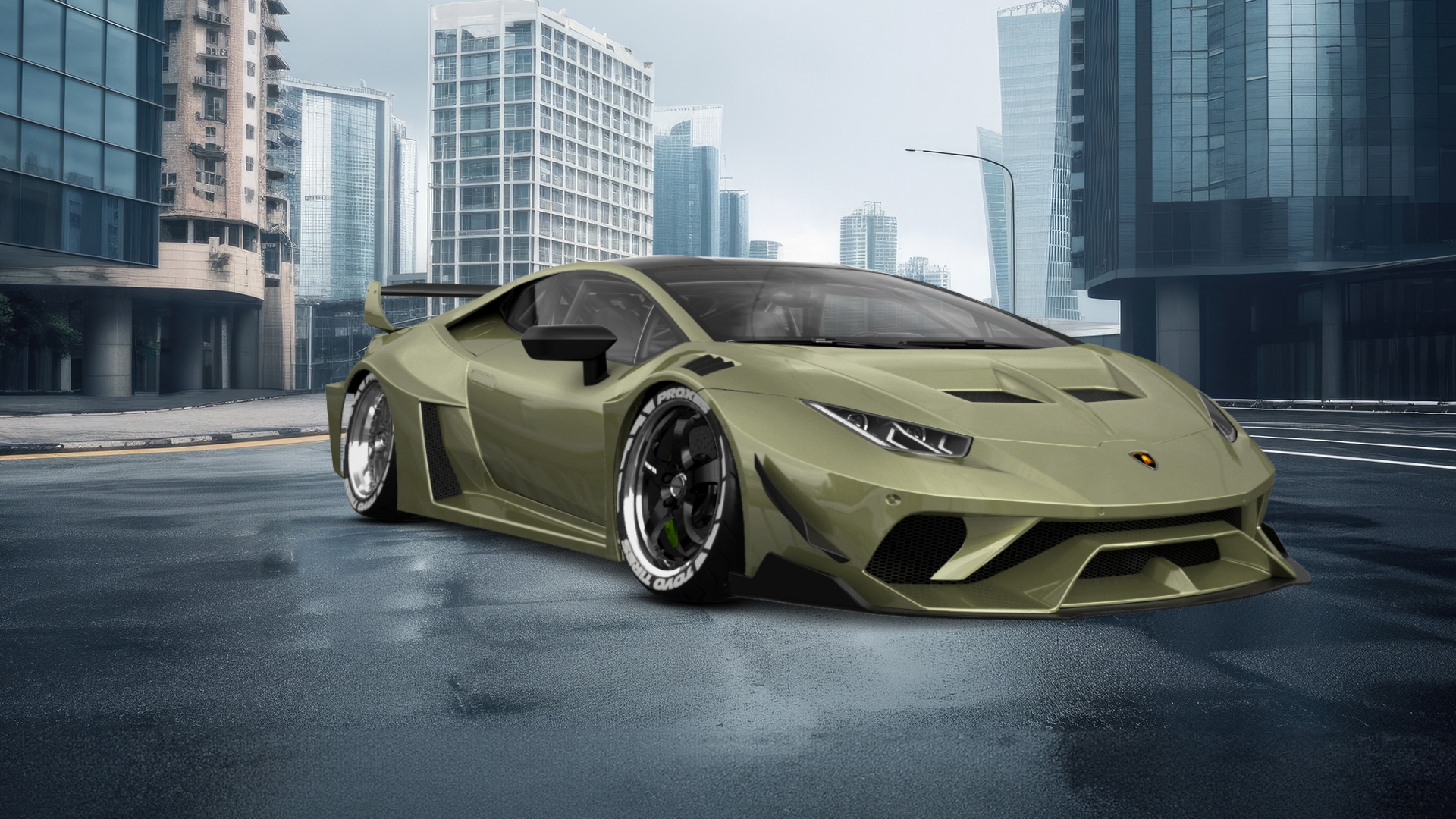 Lamborghini Huracan 2 Door Coupe 2014 tuning