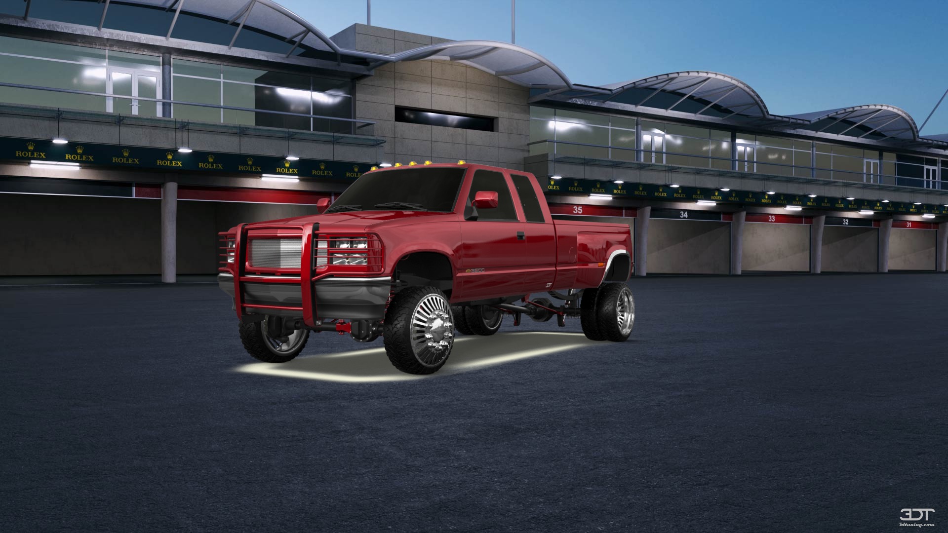 Chevrolet K3500 Extended Cab Pickup Truck 1988