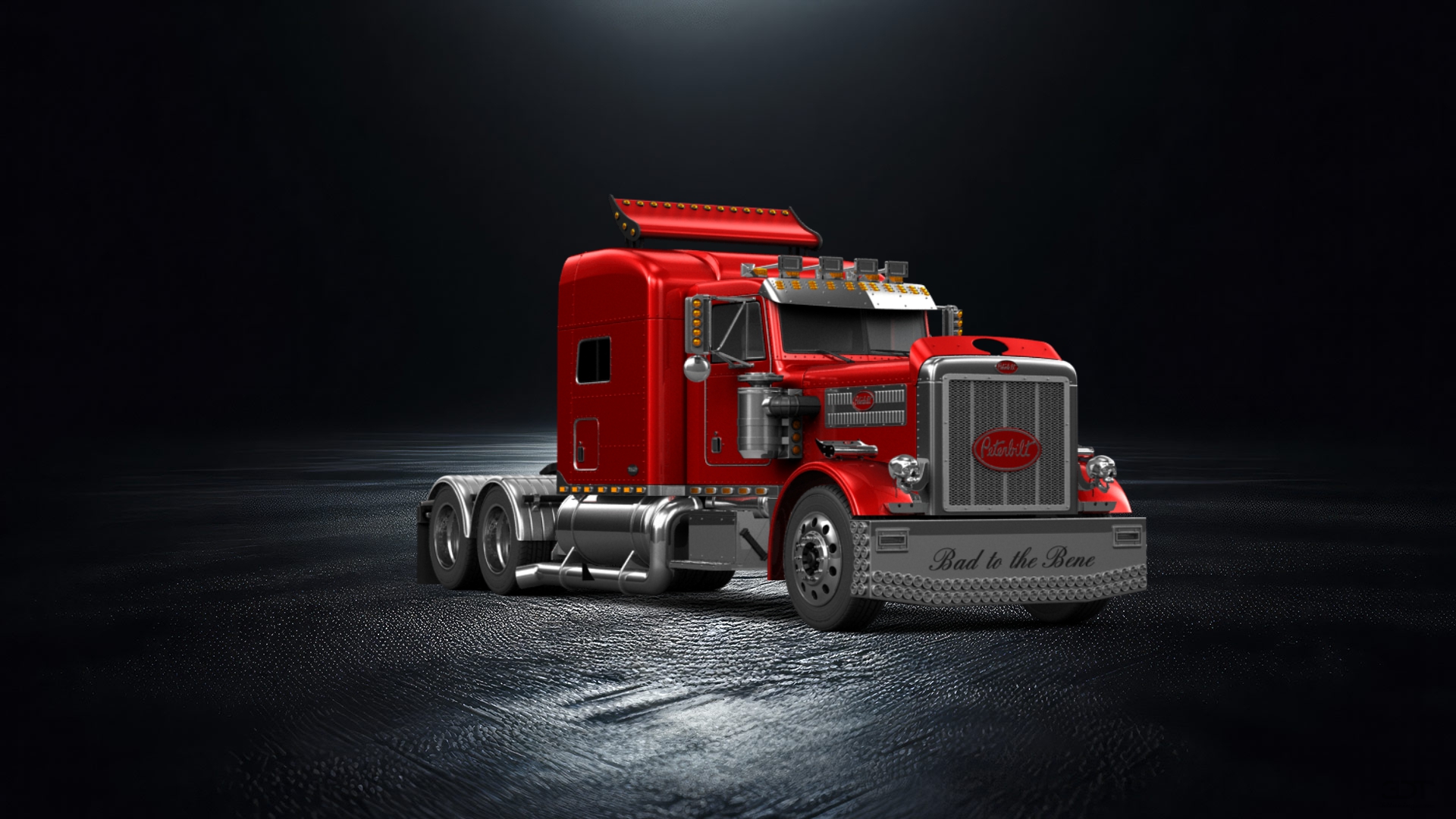 Peterbilt 359 Truck 1987 tuning