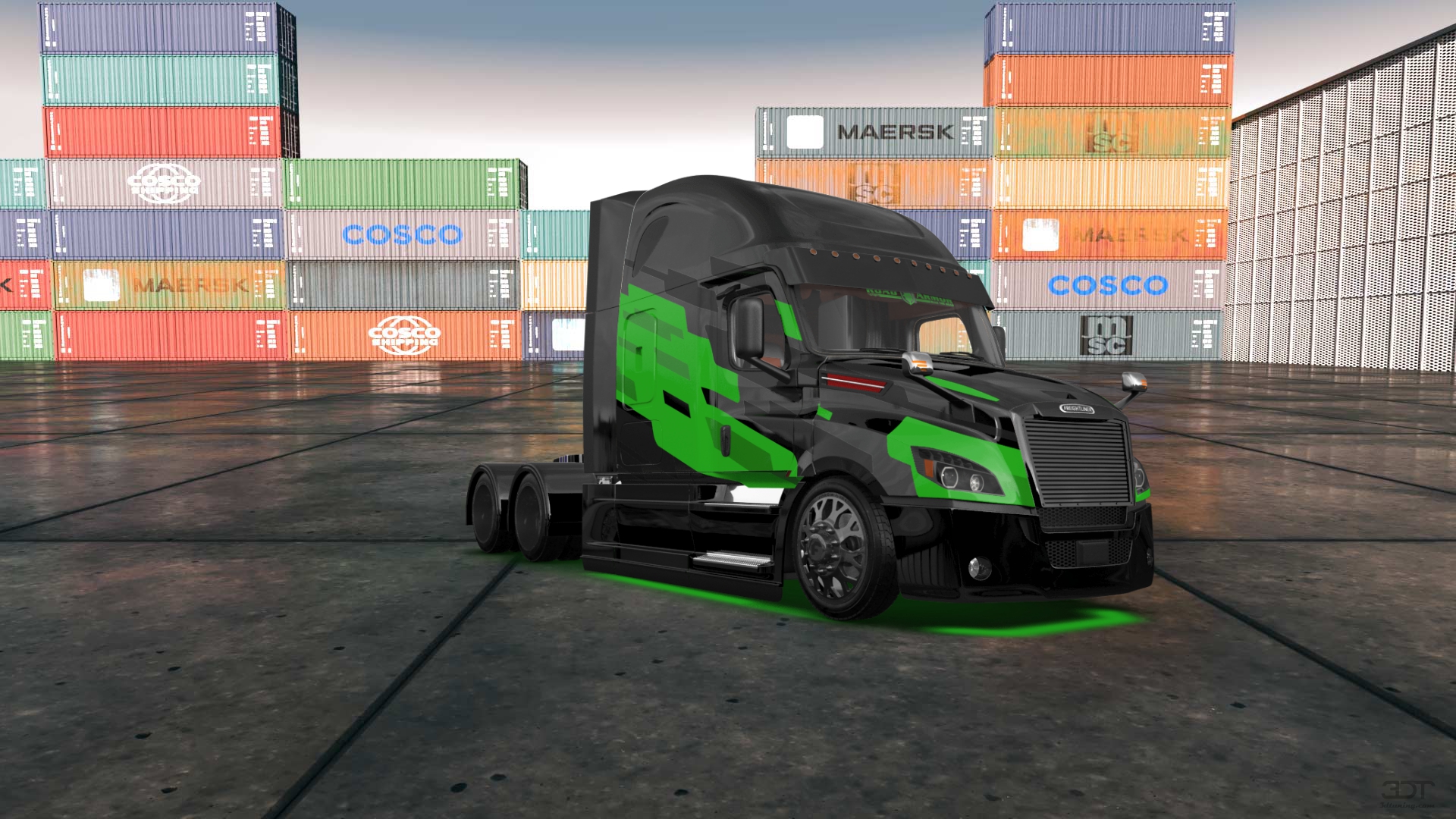 Freightliner Cascadia Sleeper Cab Truck 2018