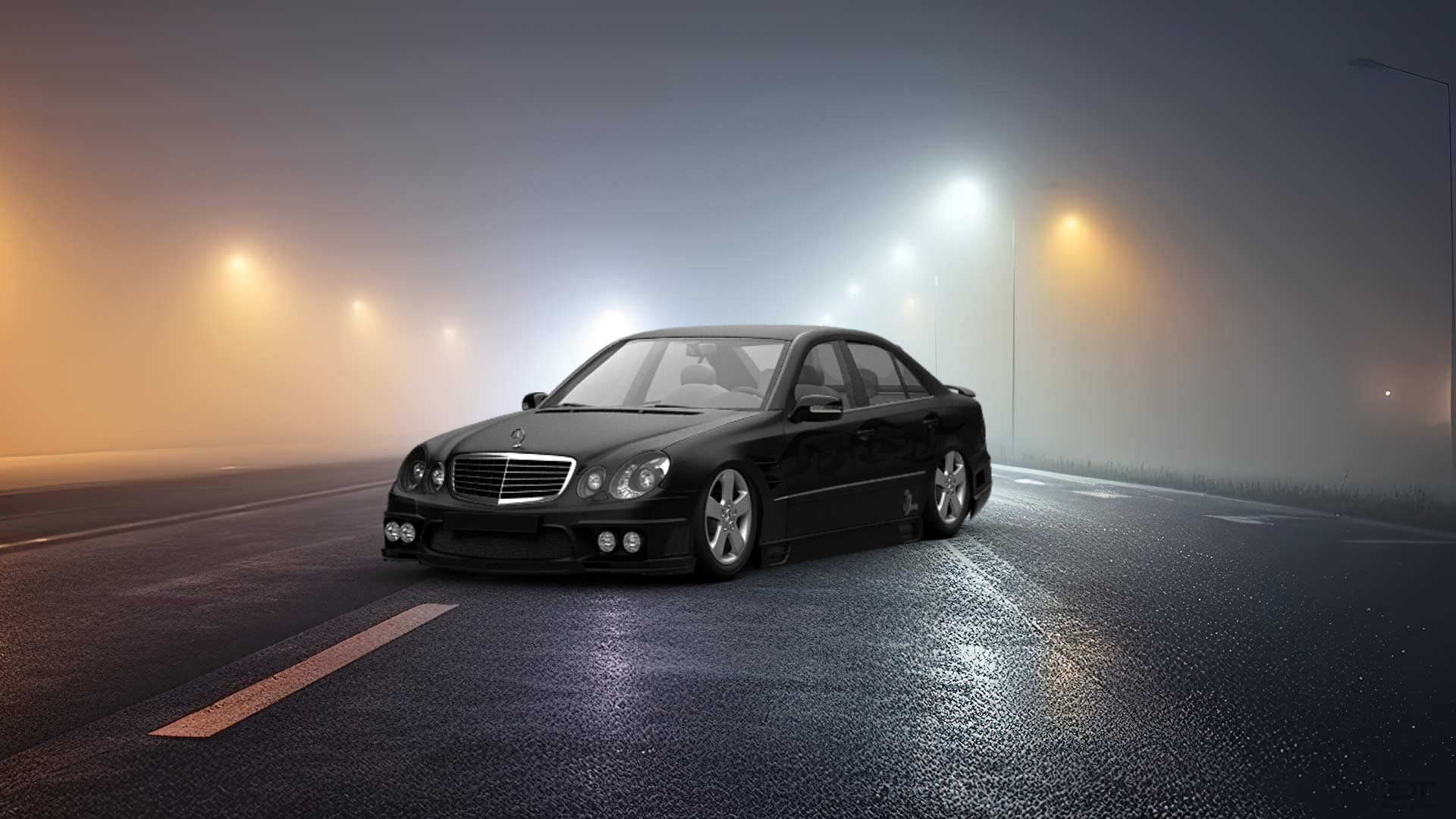 Mercedes E class Sedan 2003 tuning