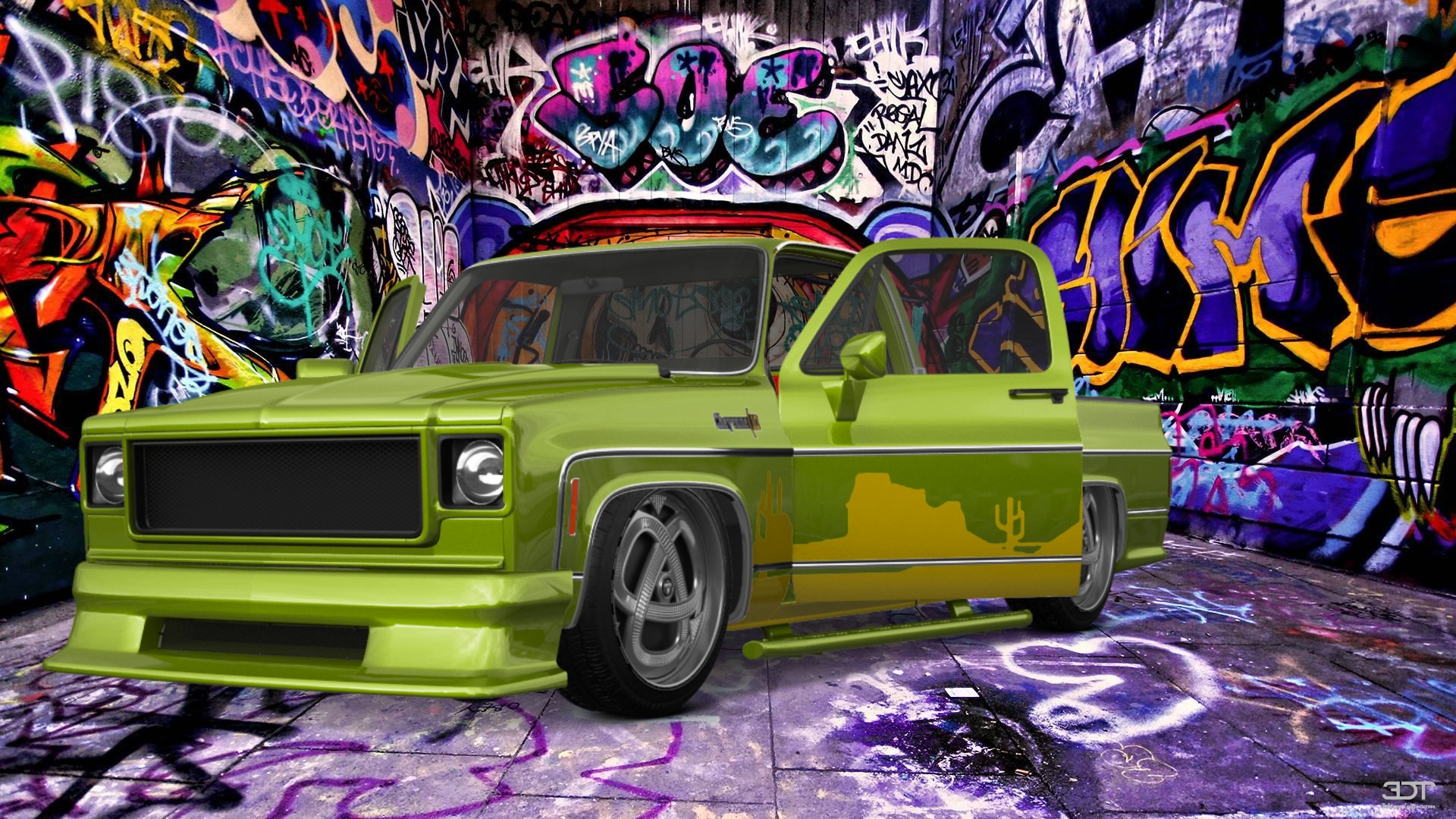 Chevrolet Silverado C-10 2 Door pickup truck 1973