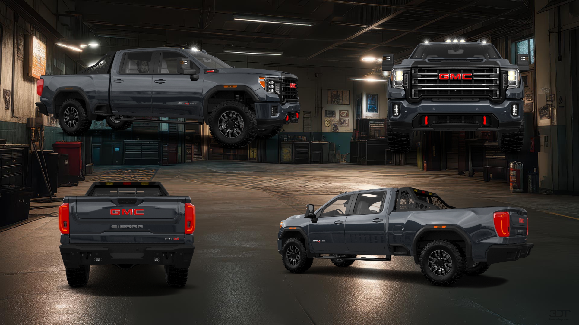 GMC Sierra 2500 HD 4 Door pickup truck 2020 tuning