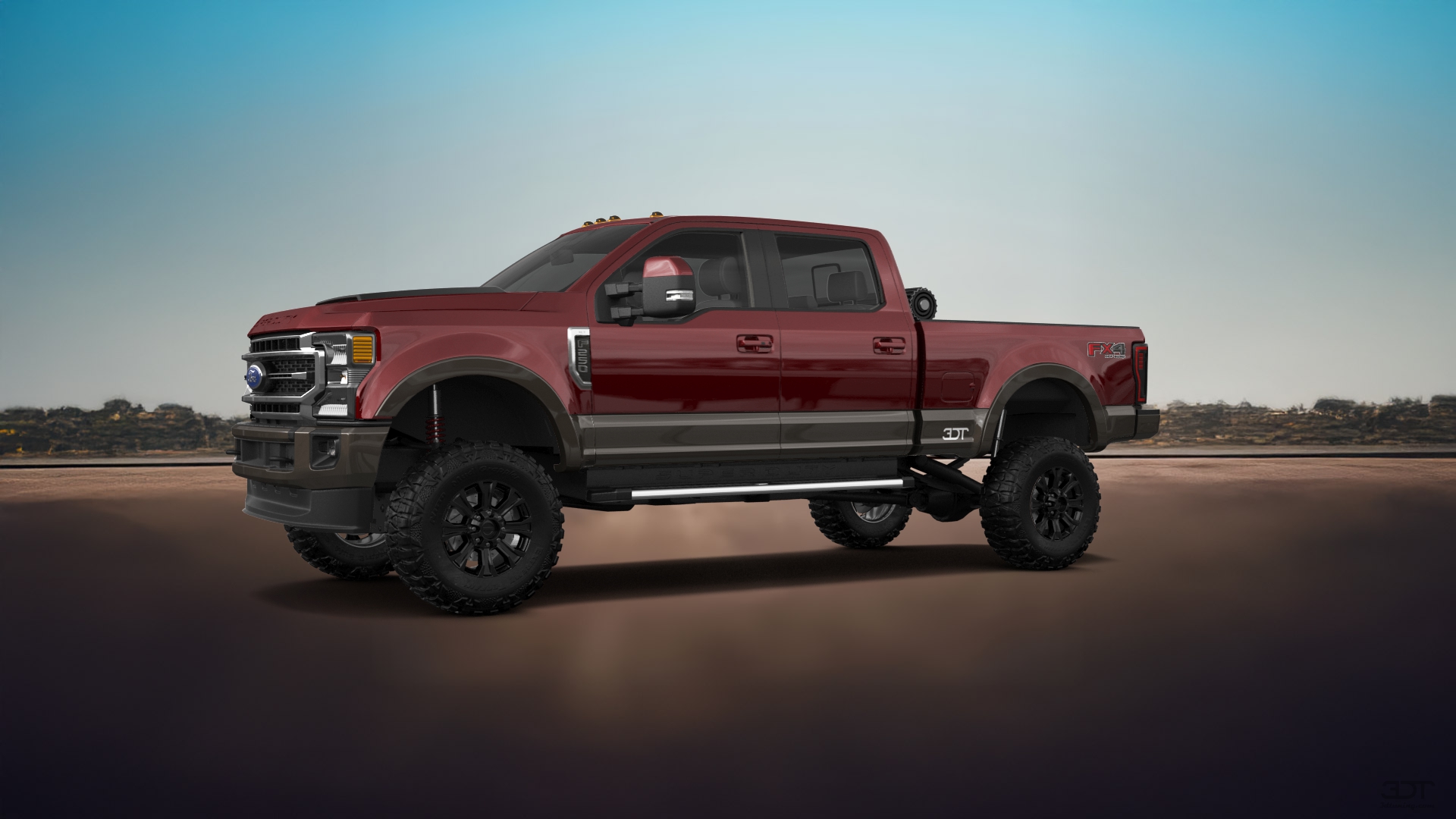 Ford F-250 4 Door pickup truck 2021 tuning
