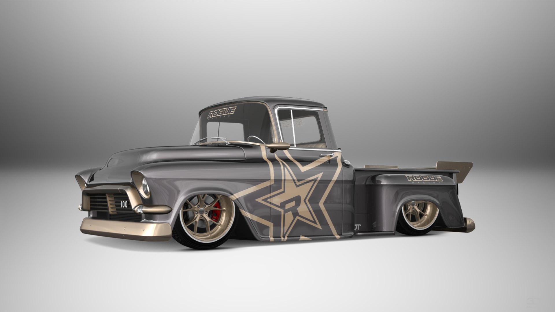 GMC 100 Stepside 2 Door pickup truck 1957 Images