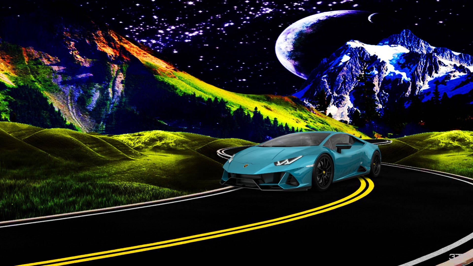 Lamborghini Huracan 2 Door Coupe 2014 tuning