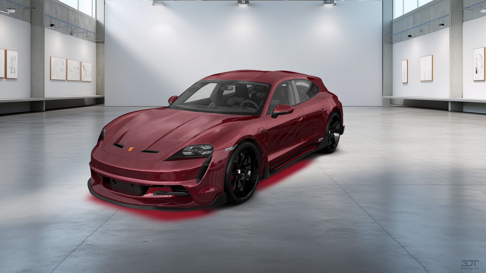 Porsche Taycan Sport Turismo Shooting Brake 2019 tuning