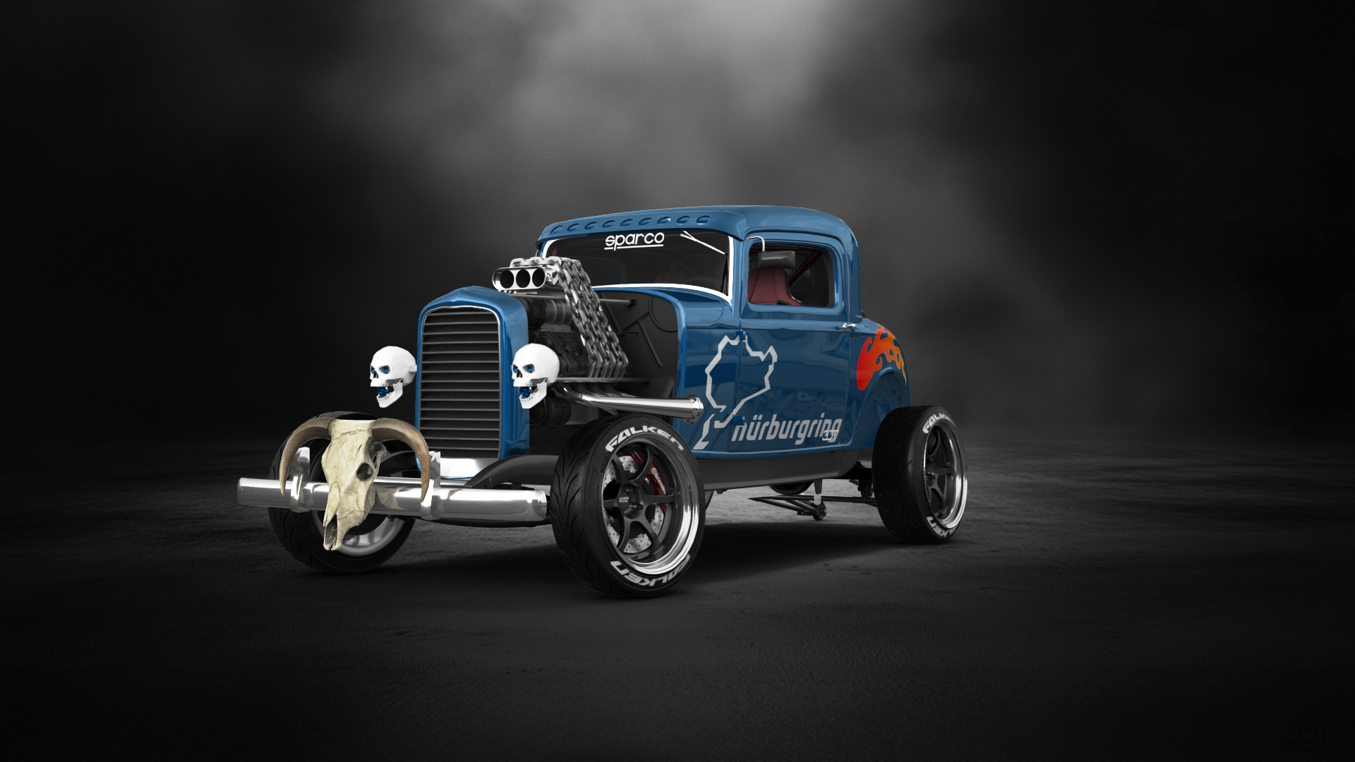 Ford Model B Deluxe 2 Door Coupe 1932