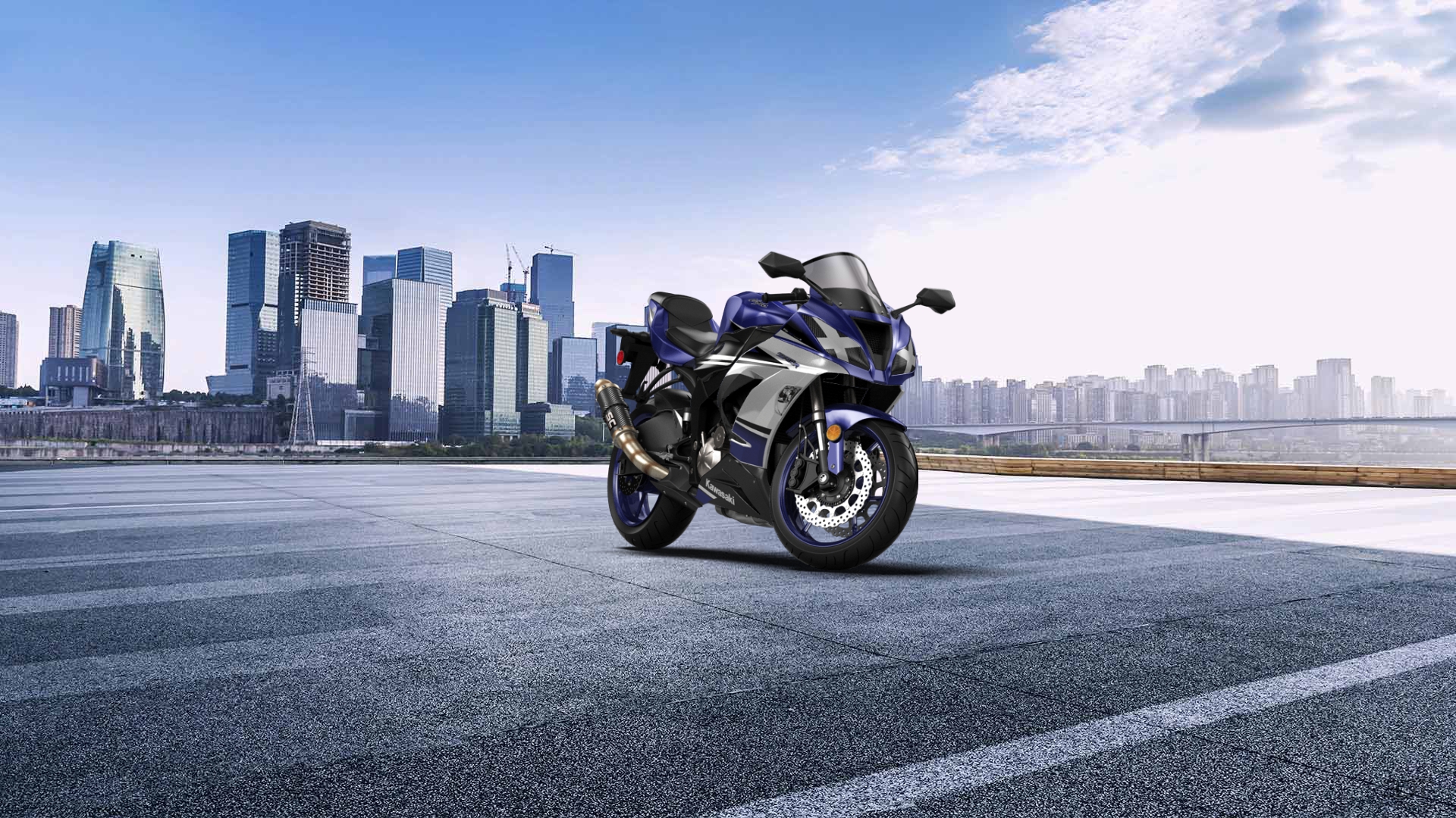 Kawasaki Ninja ZX 6R Sport Bike 2015