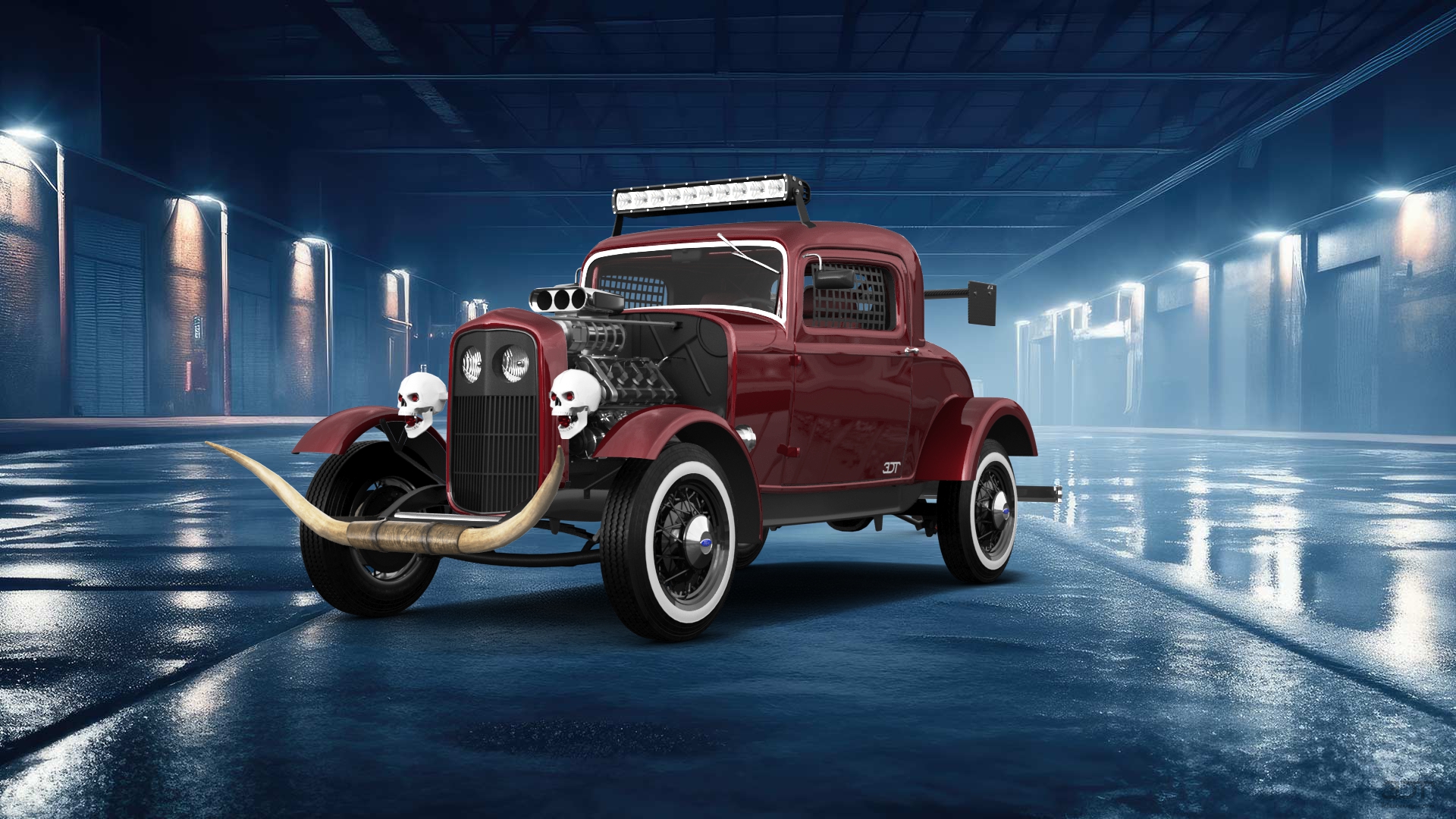 Ford Model B Deluxe 2 Door Coupe 1932 tuning
