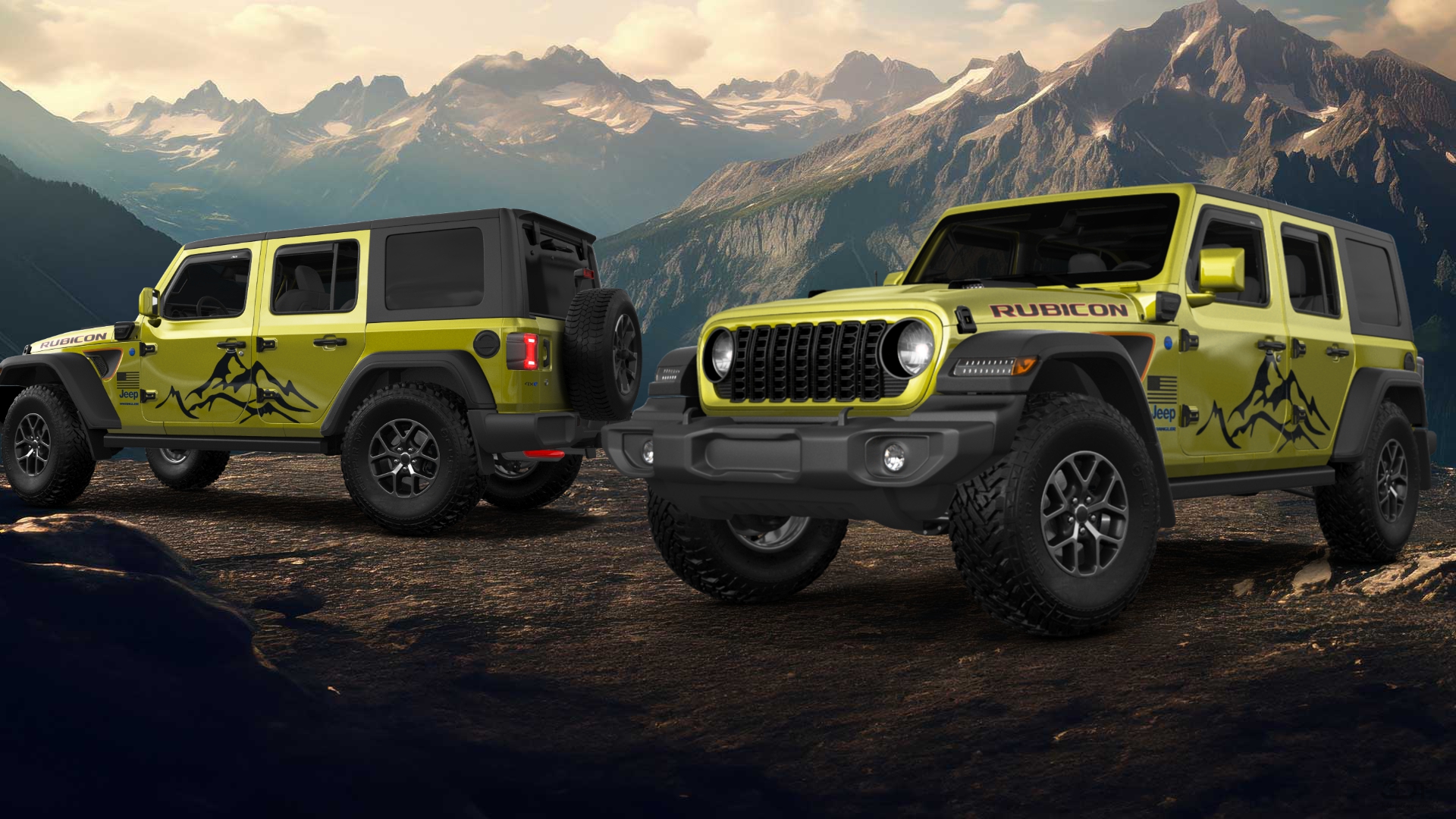 Jeep Wrangler JL 4 Door SUV 2024