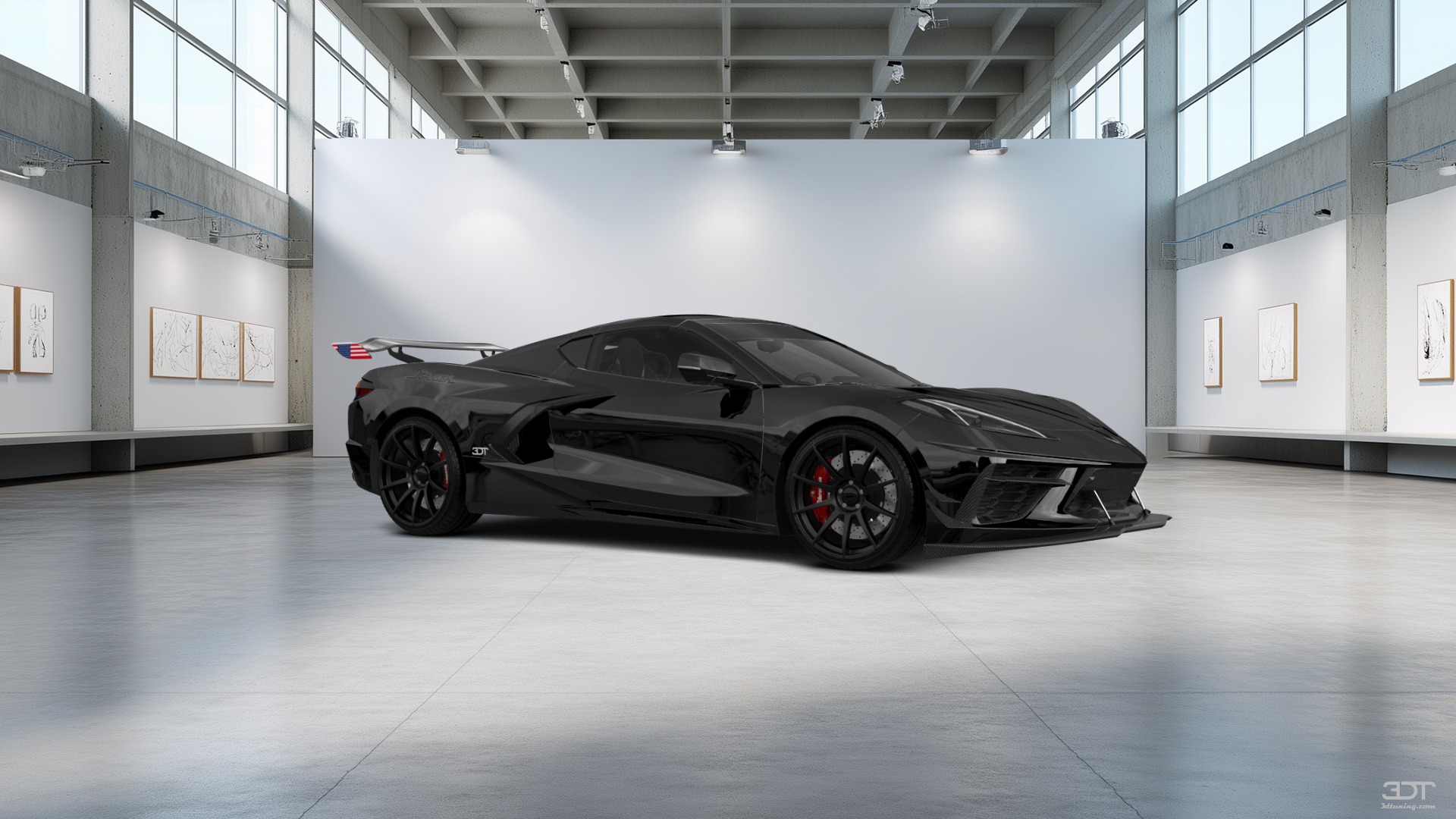 Chevrolet Corvette 2 door targa top 2020 tuning