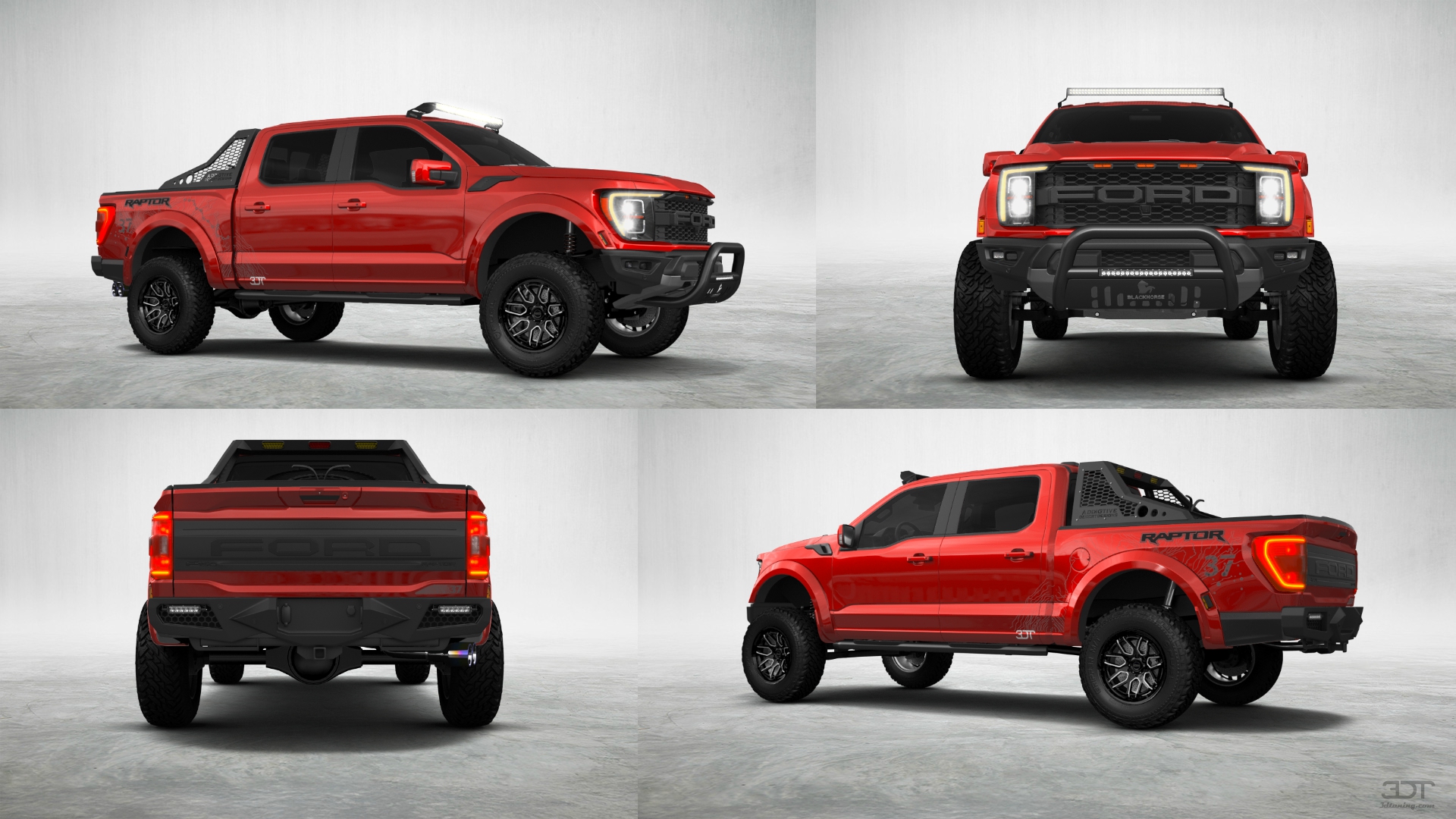 Ford F-150 Raptor 4 Door pickup truck 2021