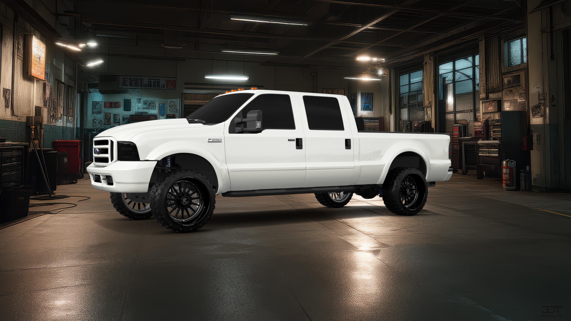 Ford F-250 Crew Cab 4 Door pickup truck 1999 tuning