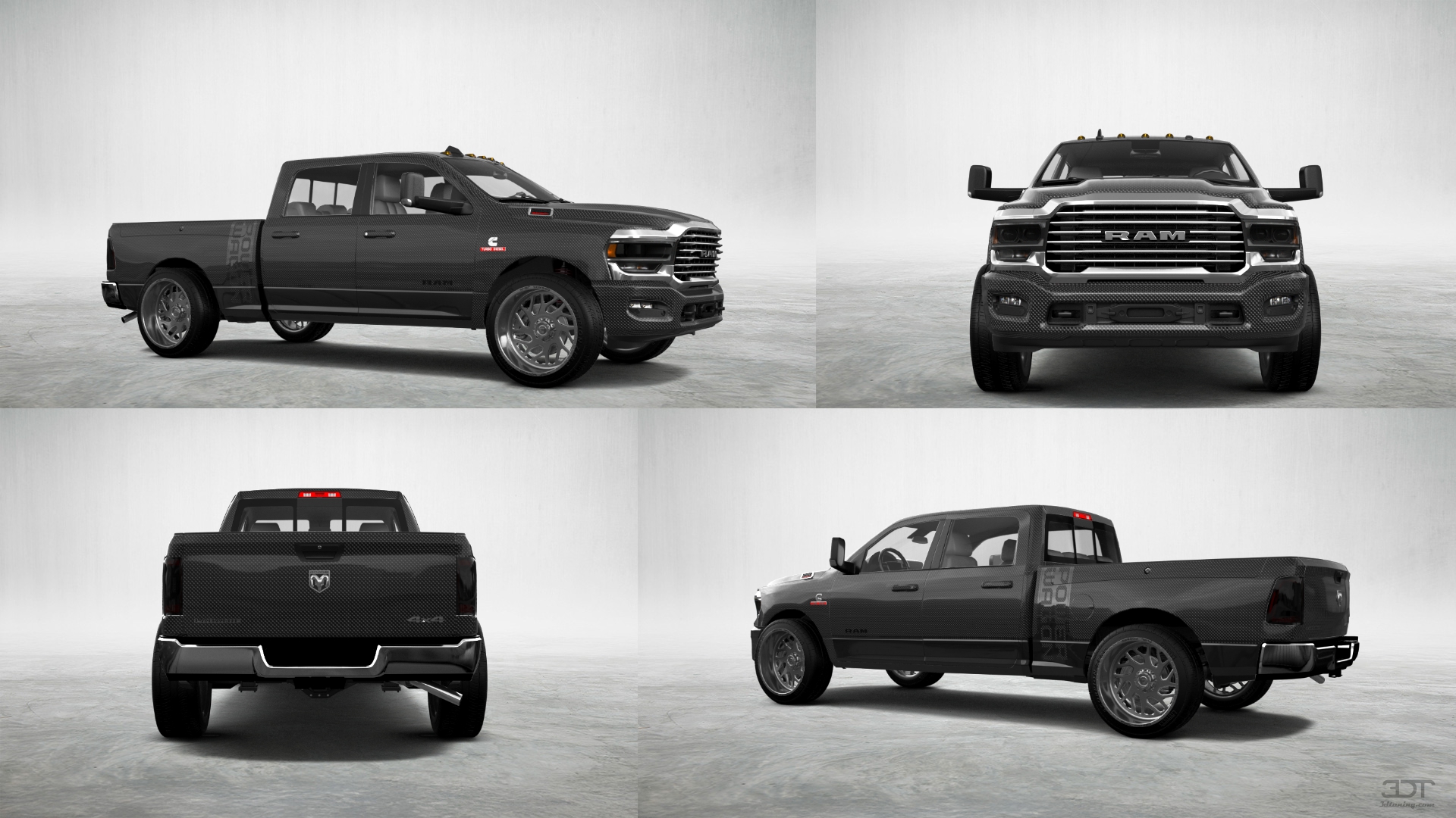 Dodge Ram 2500 4 Door pickup truck 2020 tuning