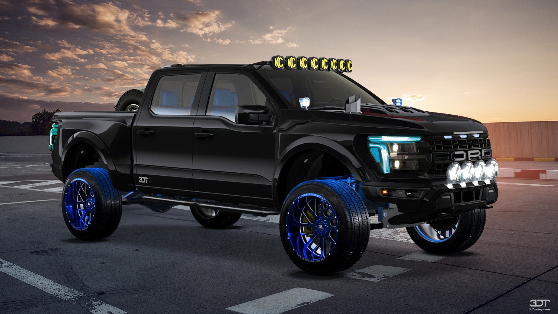 Ford F-150 Raptor 4 Door pickup truck 2024 tuning