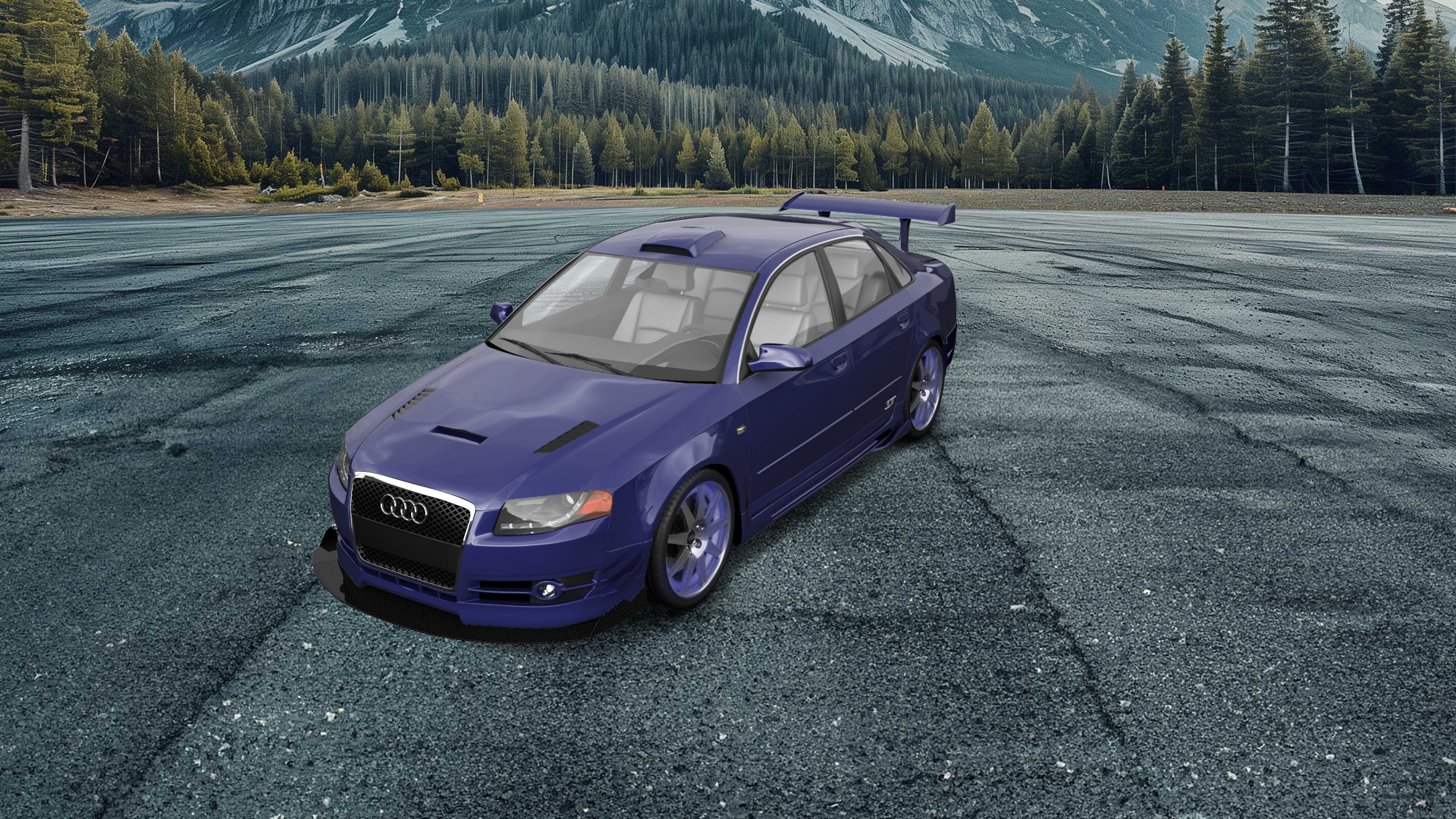 Audi A4 4 Door Saloon 2004 Images