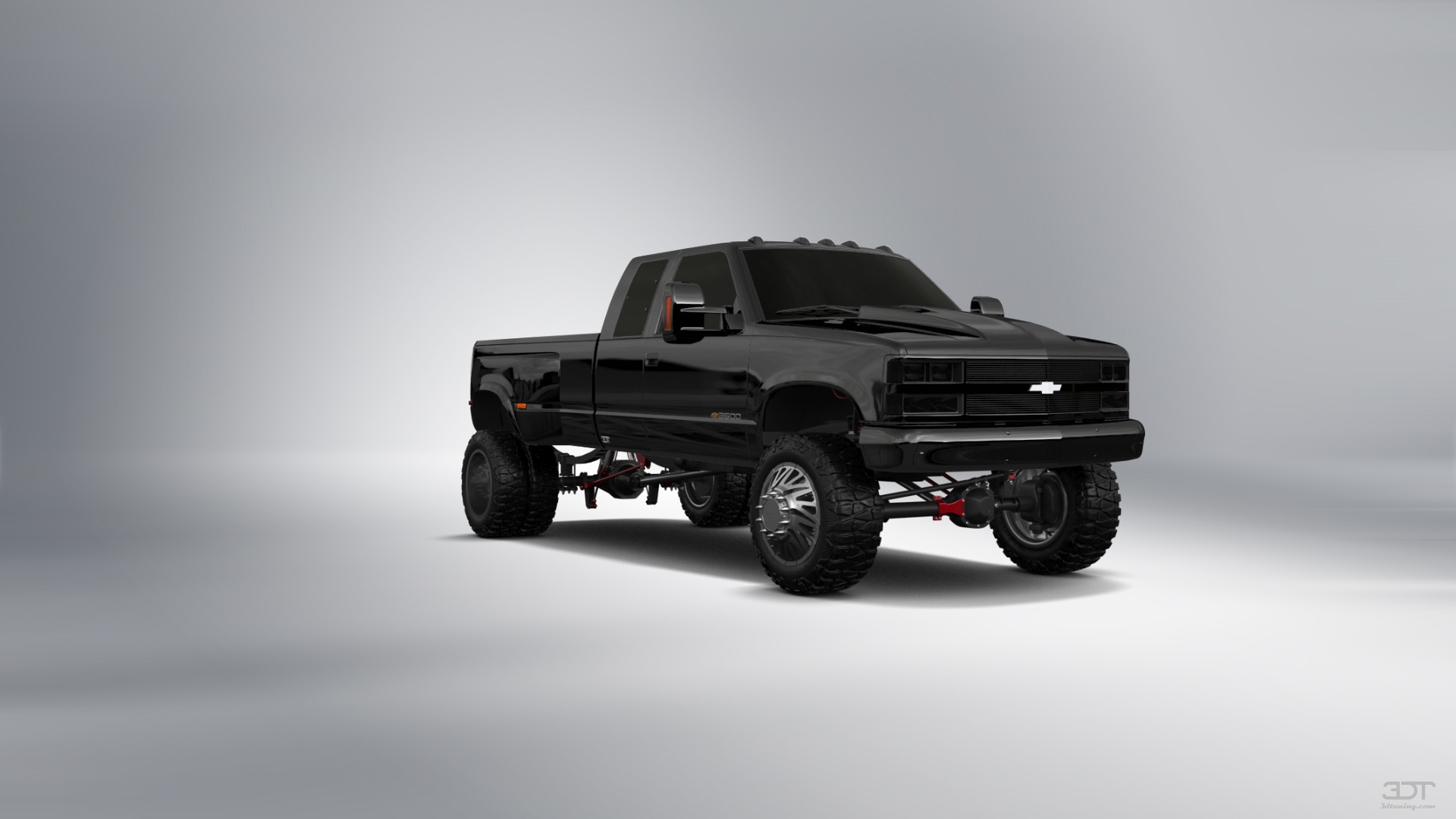 Chevrolet K3500 Extended Cab Pickup Truck 1988