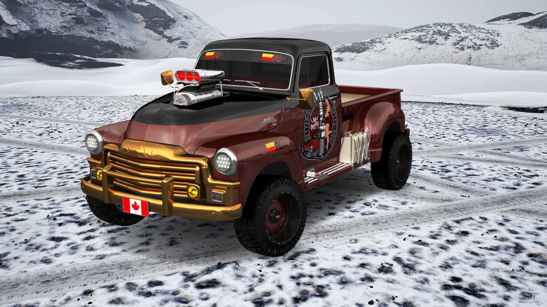 GMC 100 Stepside 2 Door pickup truck 1954 Images