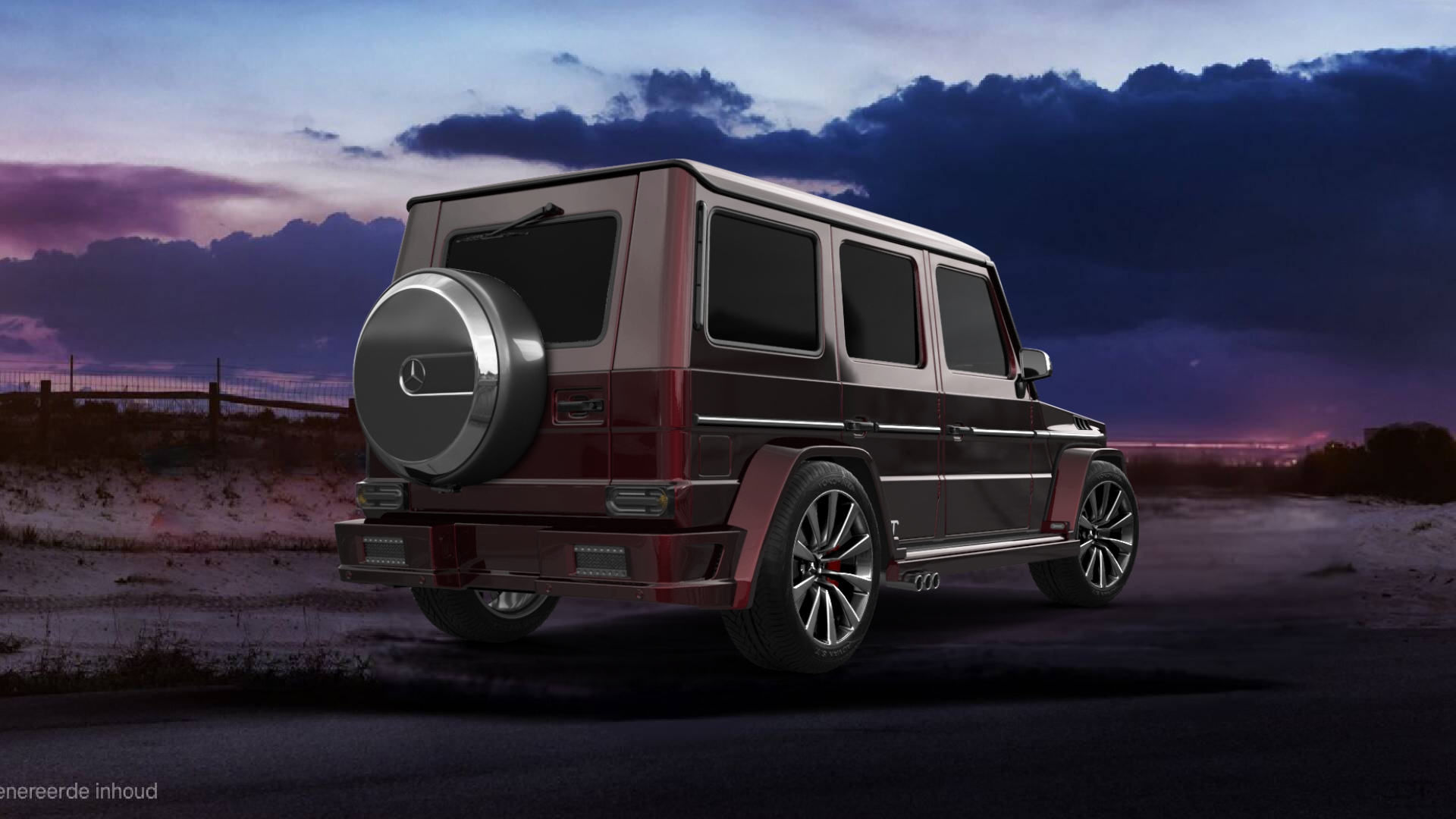 Mercedes G-Class 5 Door SUV 2013 Images